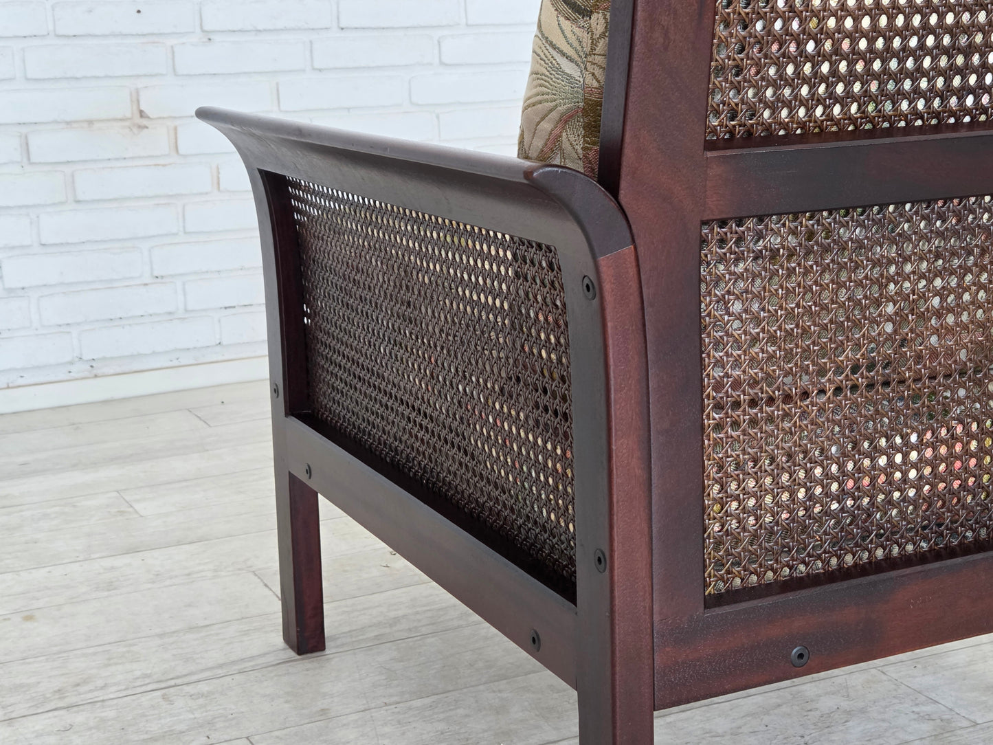 1970s, Swedish highback armchair by Arne Norell.