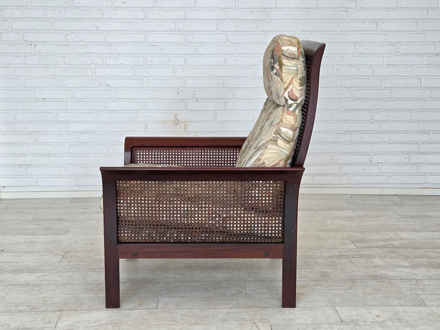 1970s, Swedish highback armchair by Arne Norell.