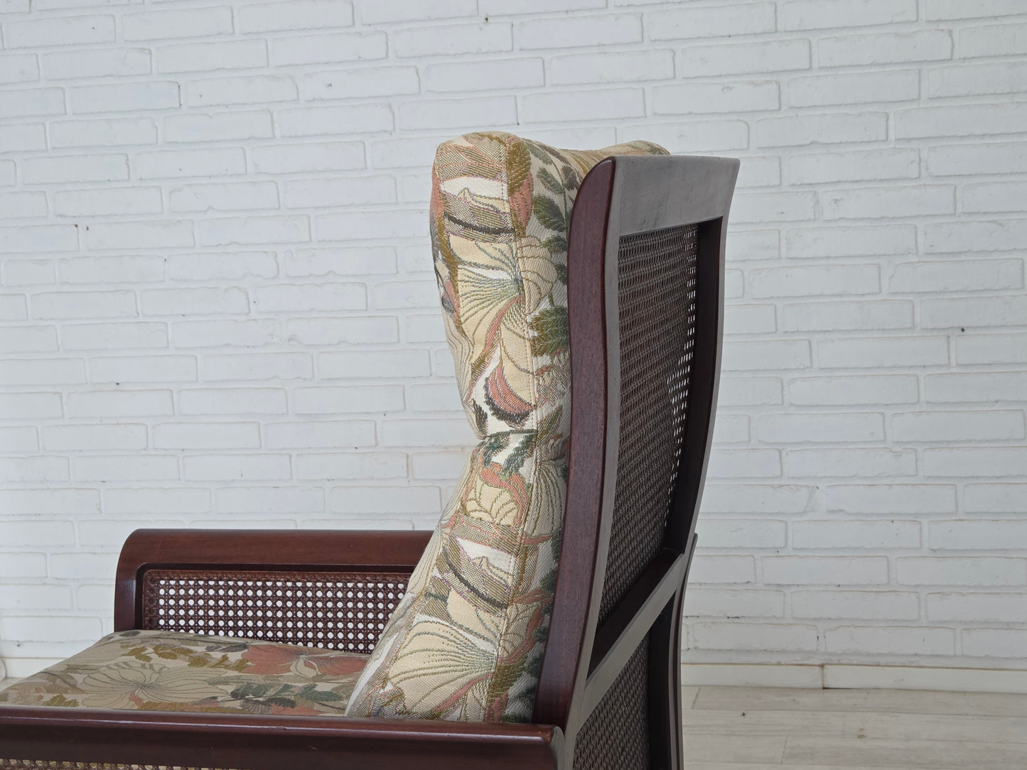 1970s, Swedish highback armchair by Arne Norell.