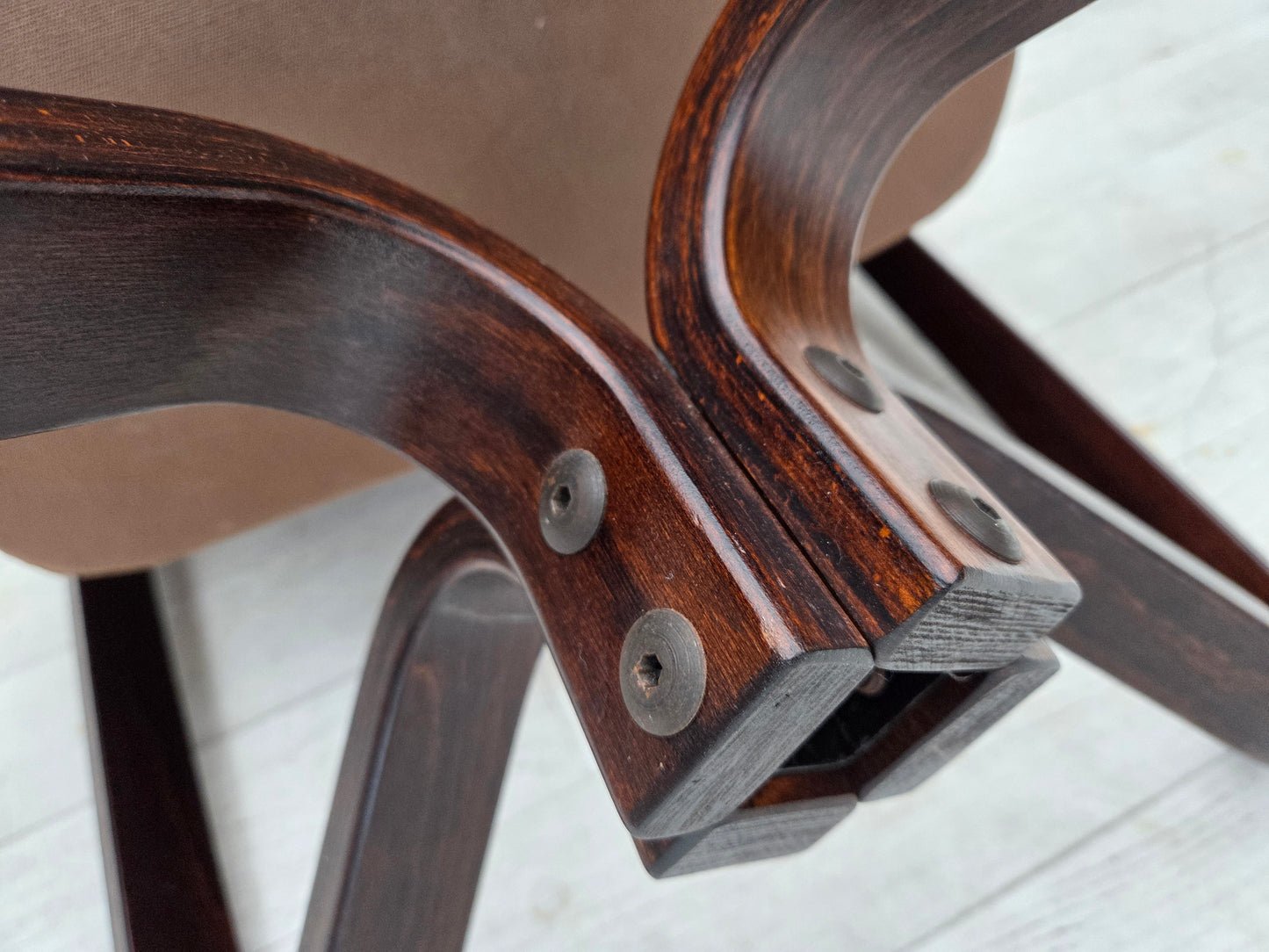 1970s, Norwegian design by Jim Myrstad, loungechair, model "Viking".