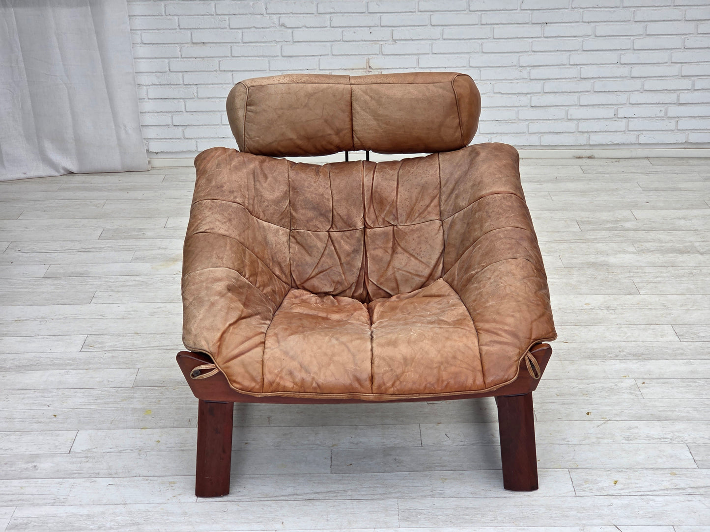1970s, Norwegian design by Jan Erik Lindgren, armchair model "Amazon"
