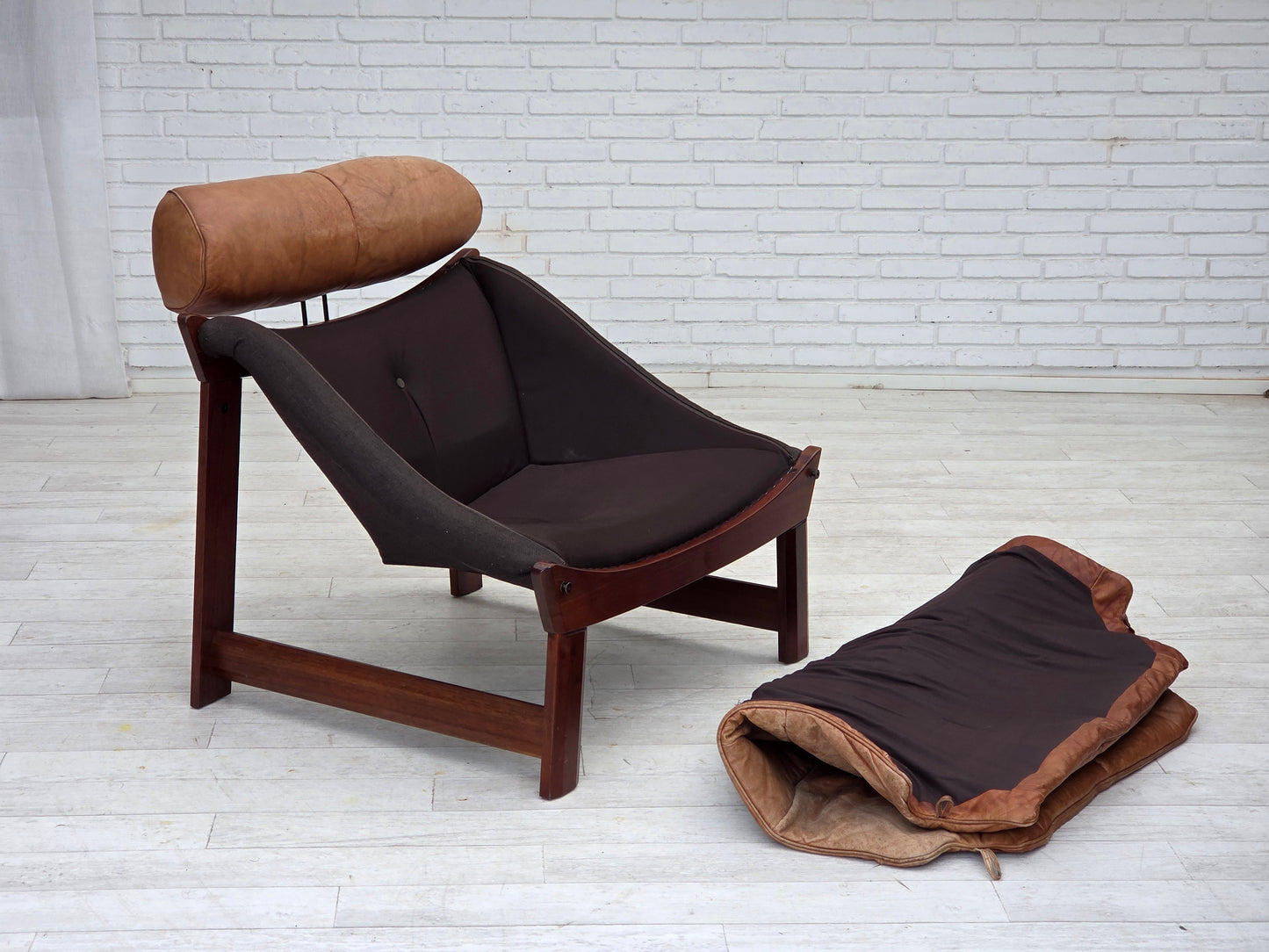 1970s, Norwegian design by Jan Erik Lindgren, armchair model "Amazon"