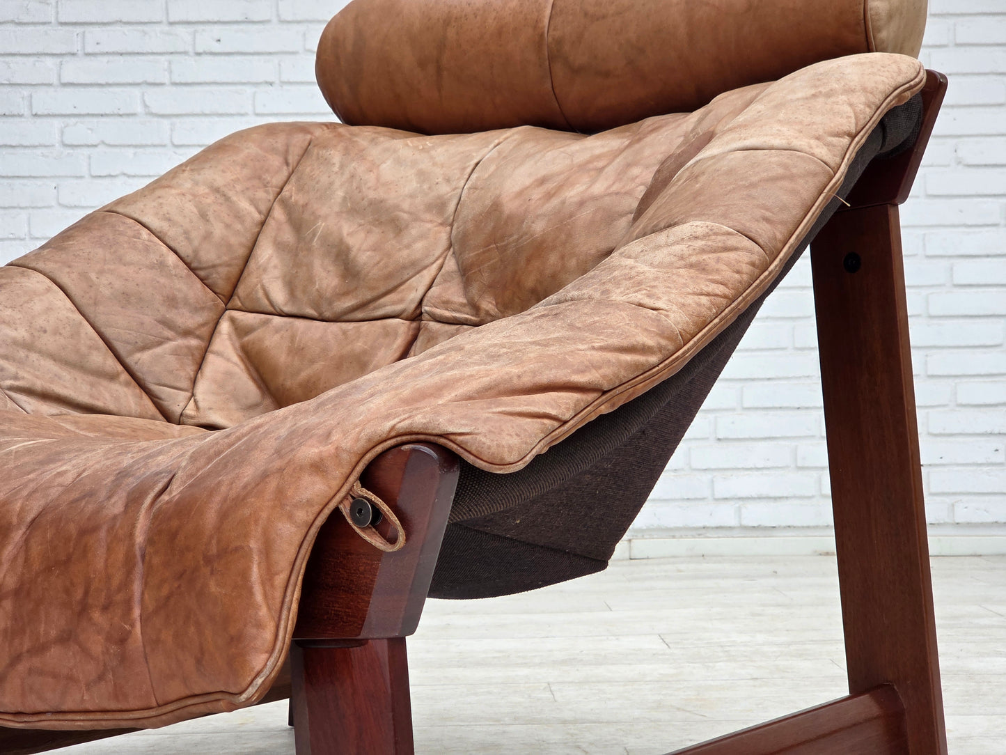 1970s, Norwegian design by Jan Erik Lindgren, armchair model "Amazon"