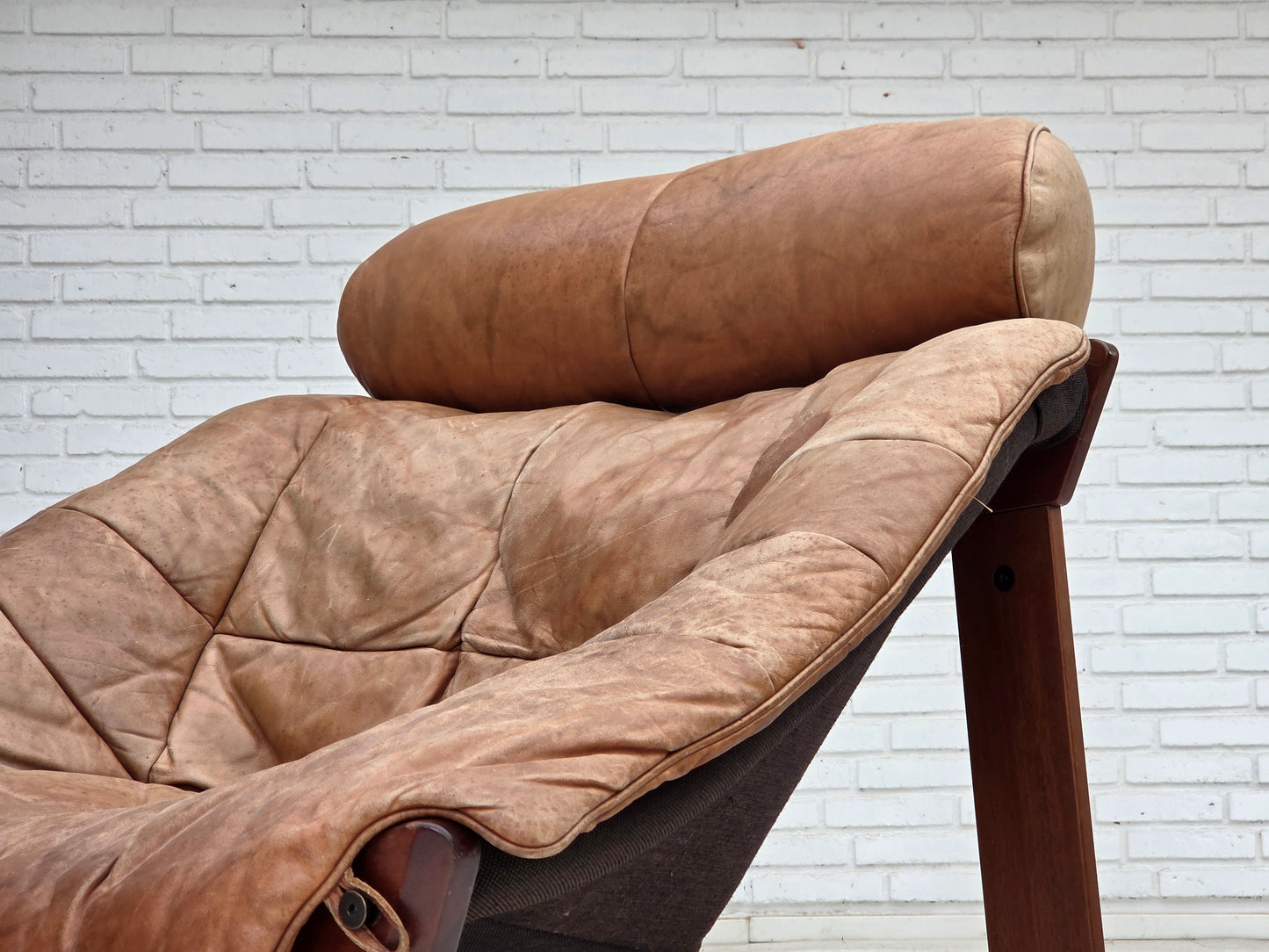 1970s, Norwegian design by Jan Erik Lindgren, armchair model "Amazon"