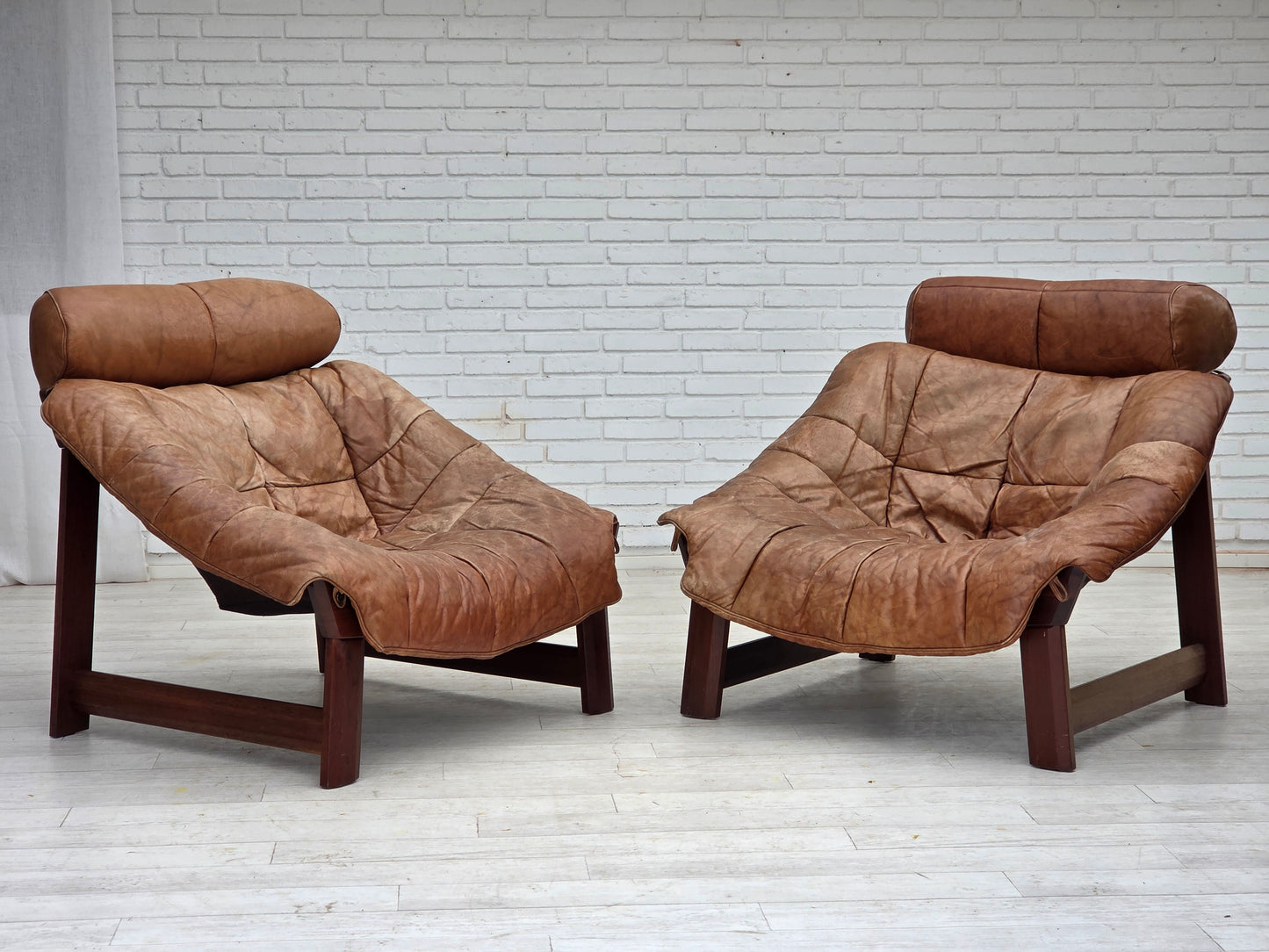 1970s, Norwegian design by Jan Erik Lindgren, armchair model "Amazon"