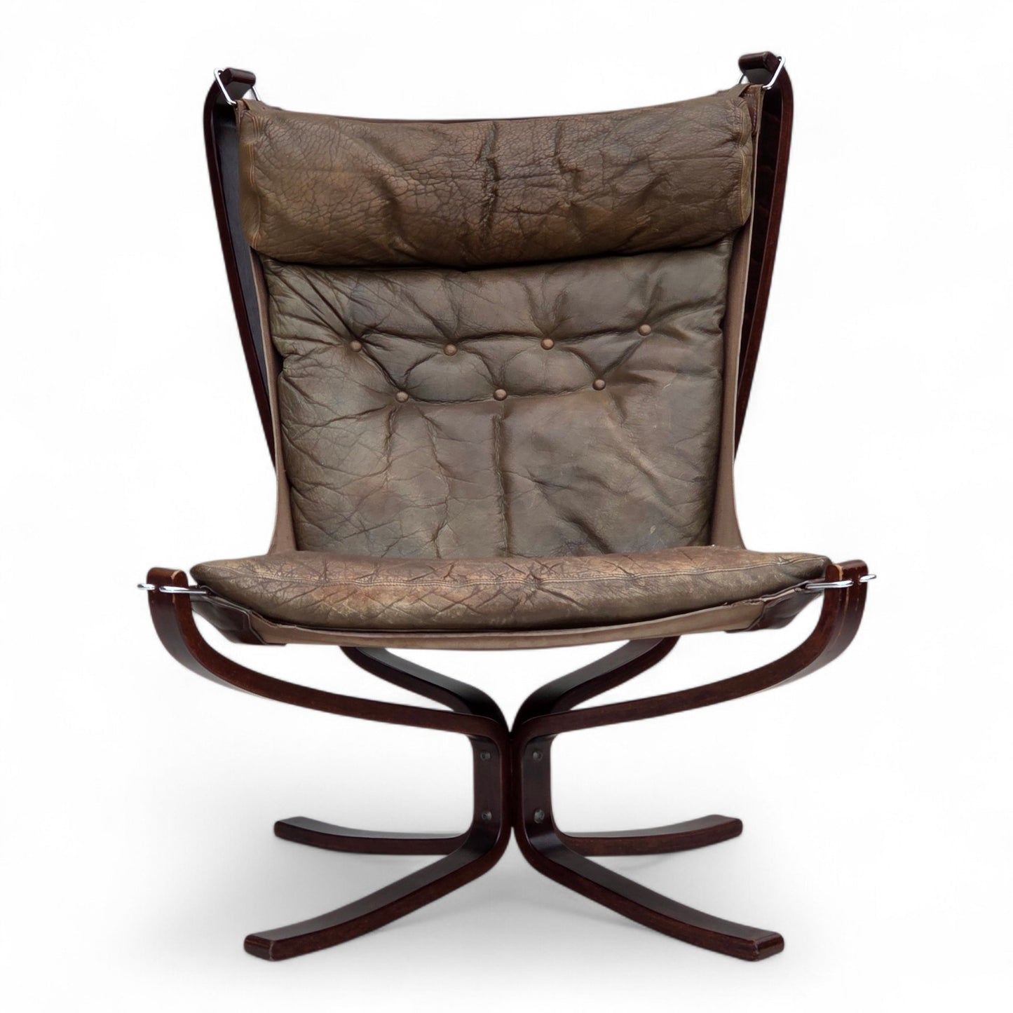 1970s, Norwegian design by Sigurd Ressel, lounge chair, model "Falcon".