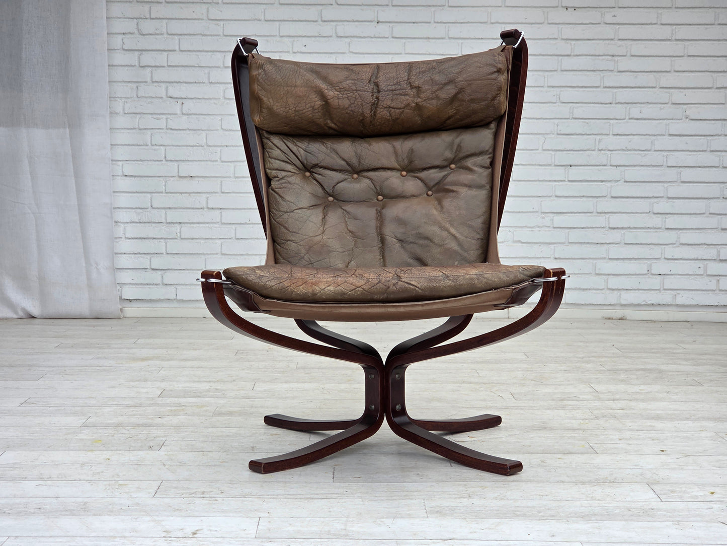 1970s, Norwegian design by Sigurd Ressel, lounge chair, model "Falcon".