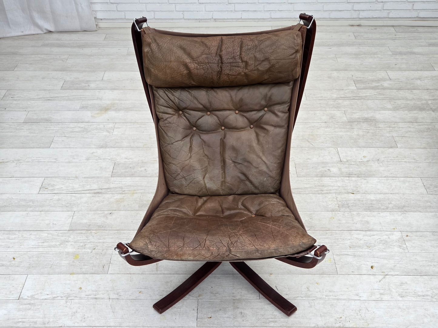 1970s, Norwegian design by Sigurd Ressel, lounge chair, model "Falcon".