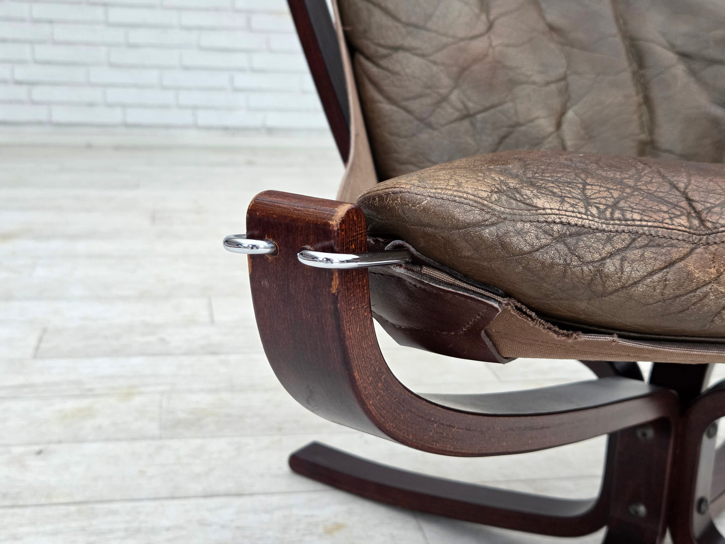 1970s, Norwegian design by Sigurd Ressel, lounge chair, model "Falcon".