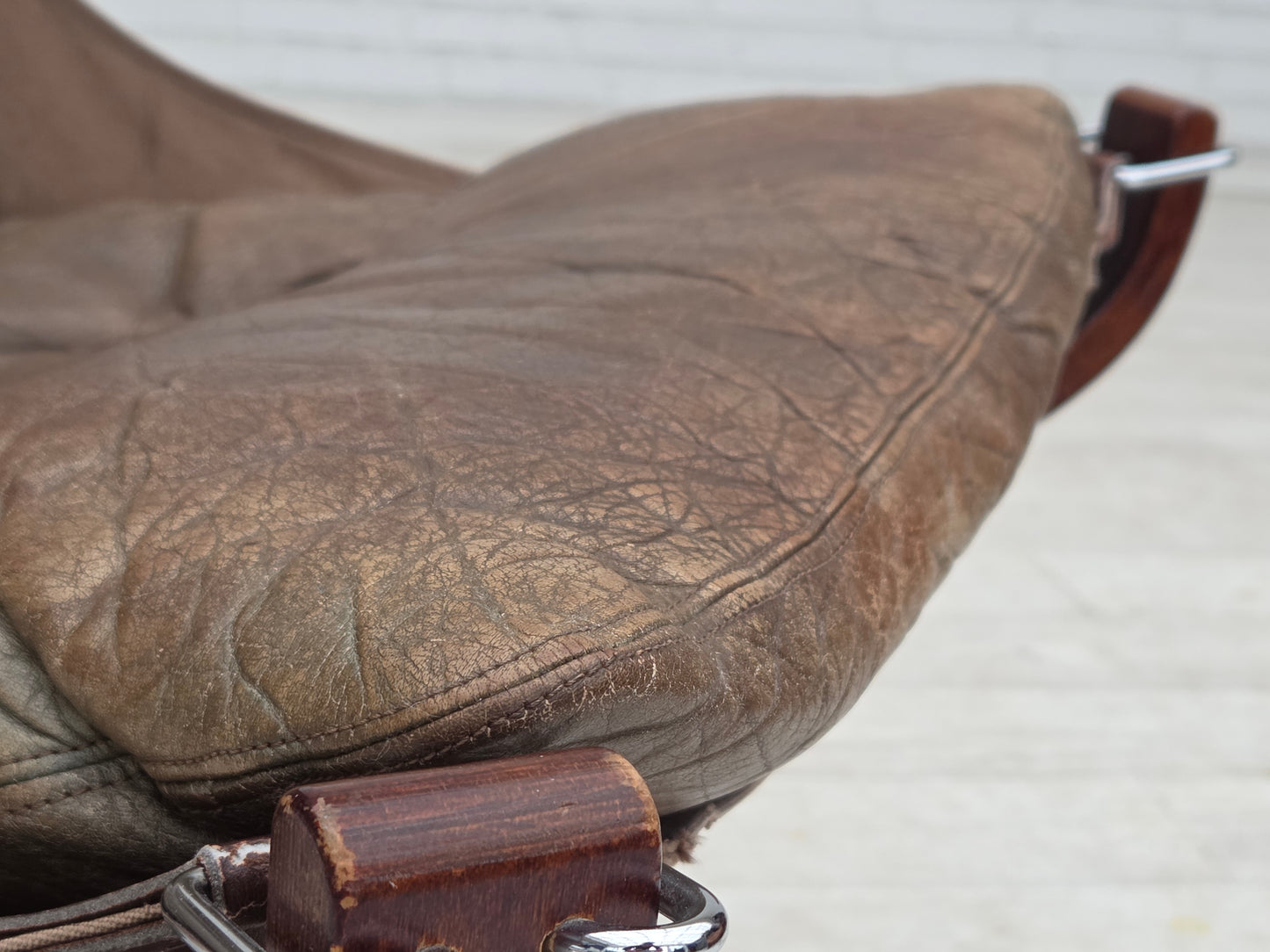 1970s, Norwegian design by Sigurd Ressel, lounge chair, model "Falcon".