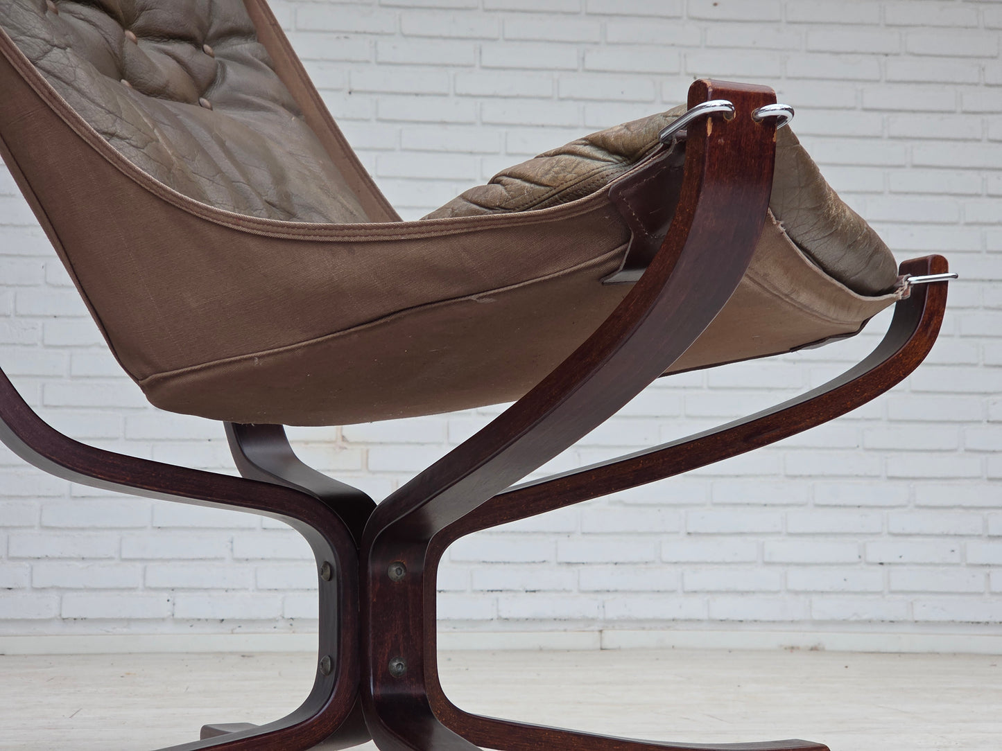 1970s, Norwegian design by Sigurd Ressel, lounge chair, model "Falcon".