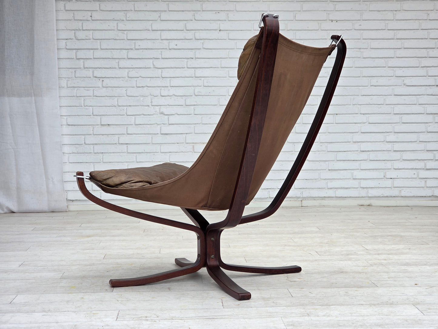 1970s, Norwegian design by Sigurd Ressel, lounge chair, model "Falcon".