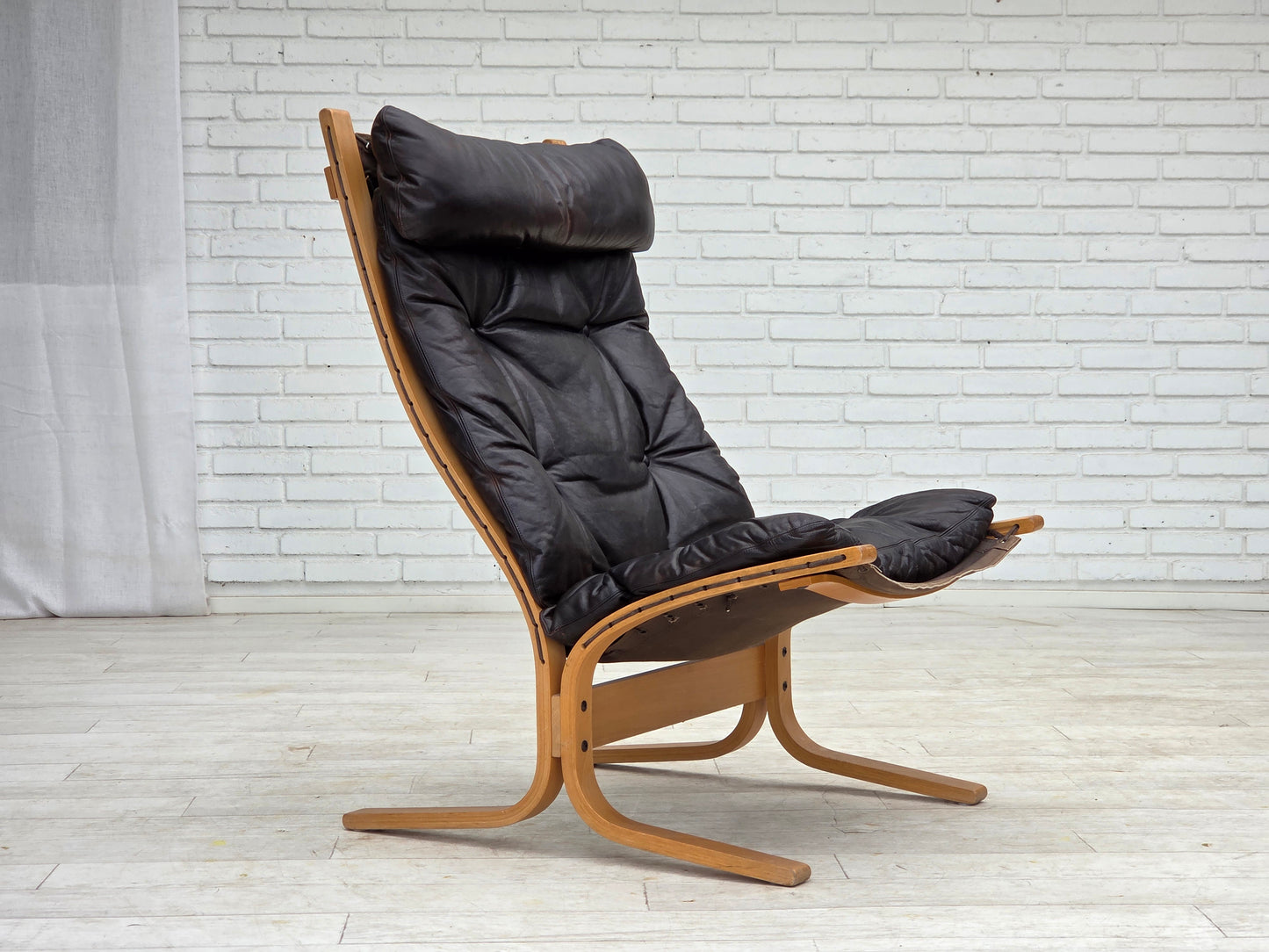 1970s, Norwegian design by Ingmar Relling, lounge chair model "Siesta".