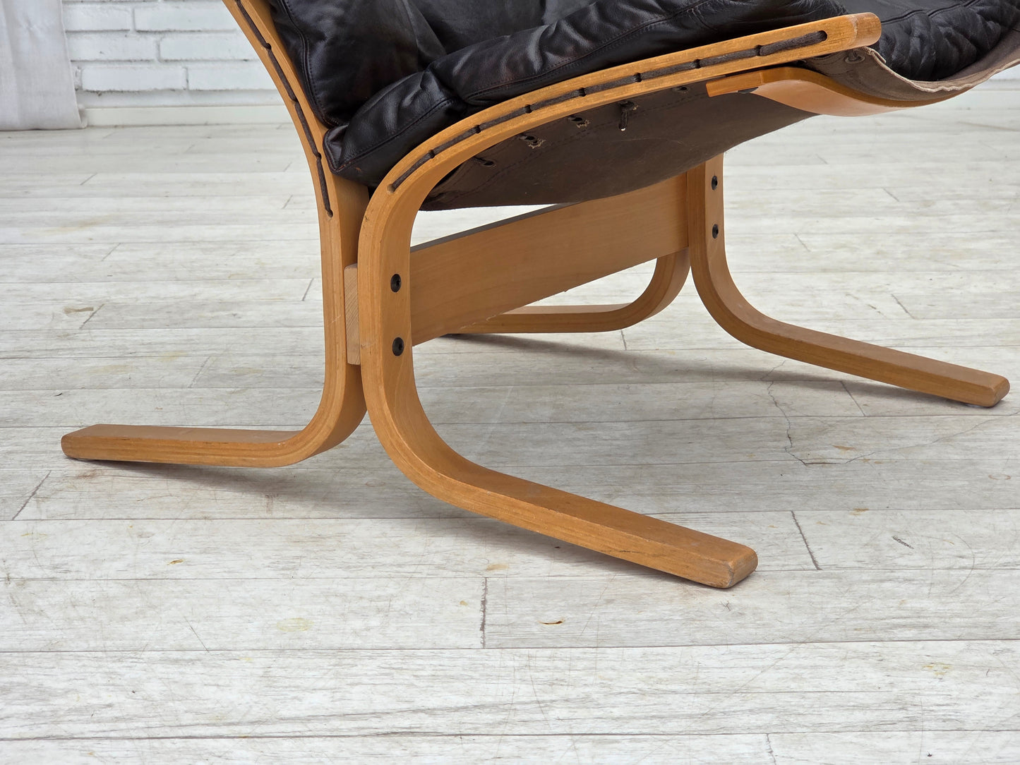 1970s, Norwegian design by Ingmar Relling, lounge chair model "Siesta".
