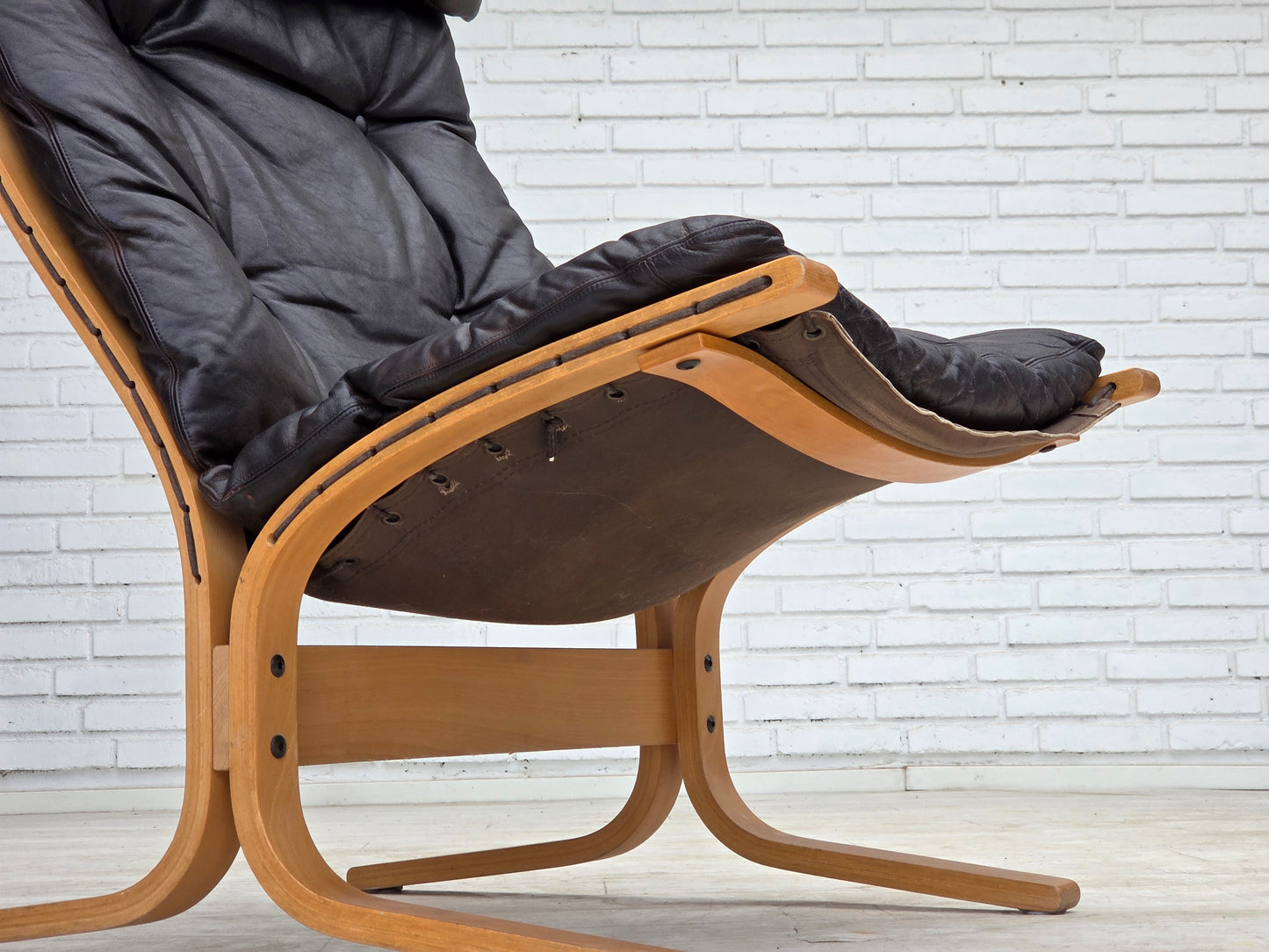 1970s, Norwegian design by Ingmar Relling, lounge chair model "Siesta".