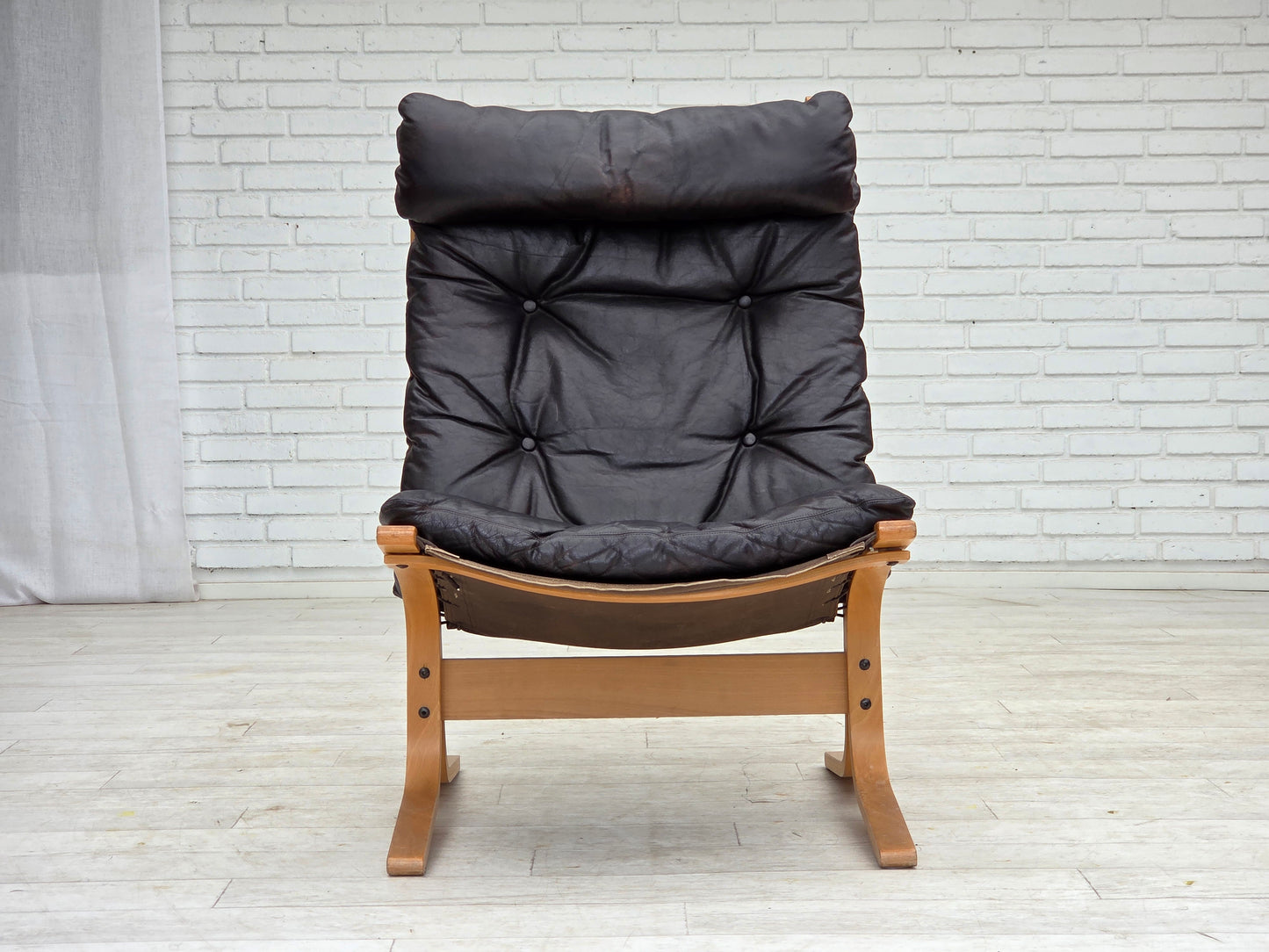 1970s, Norwegian design by Ingmar Relling, lounge chair model "Siesta".