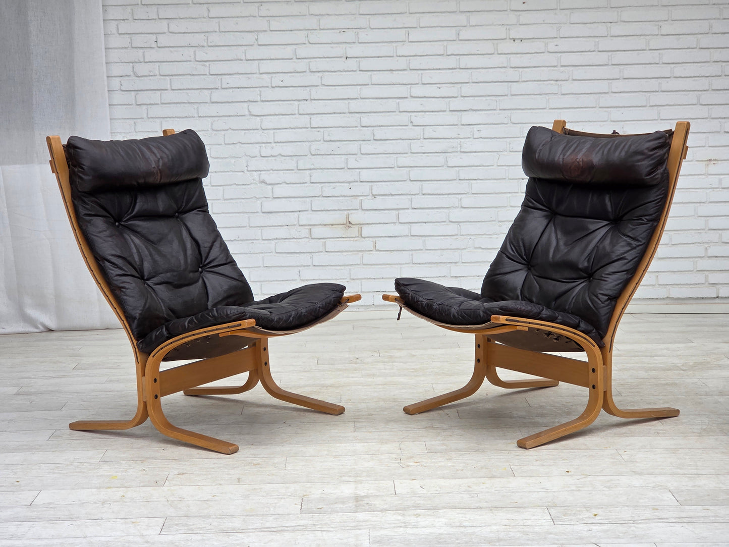 1970s, Norwegian design by Ingmar Relling, lounge chair model "Siesta".