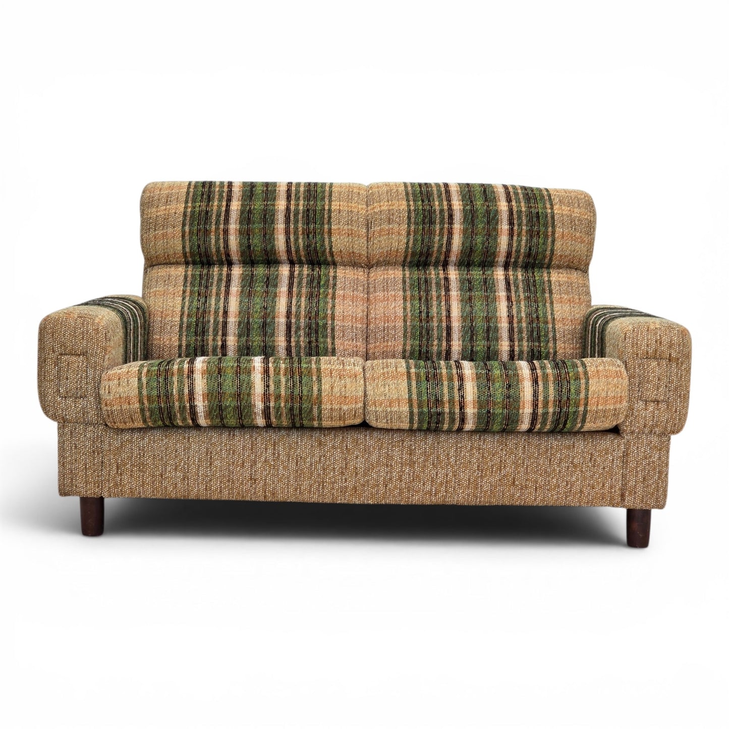 1980s, Danish 2-seater sofa by Nisbo Horsens, furniture wool.