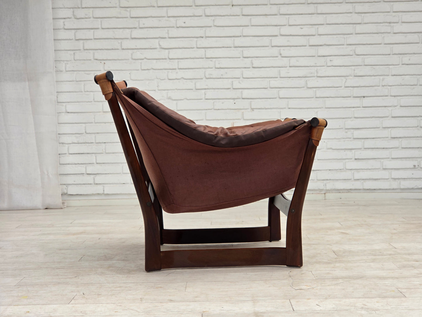 1970s, Norwegian design by Tormod Alnaes, "Trega" loungechair.