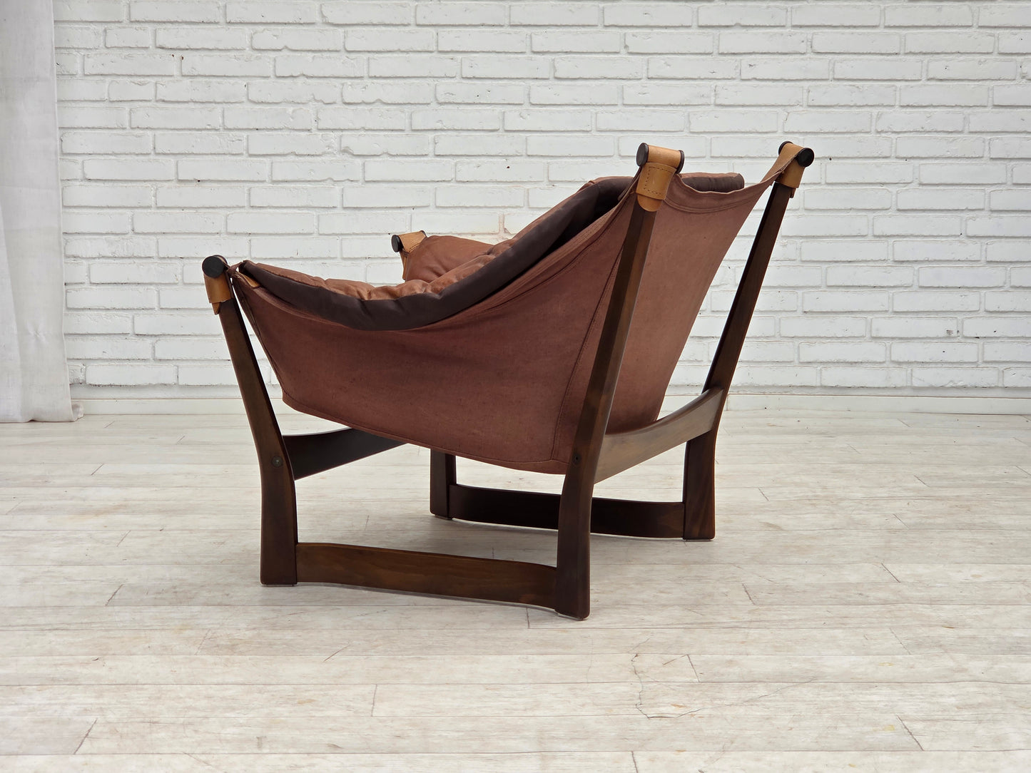 1970s, Norwegian design by Tormod Alnaes, "Trega" loungechair.