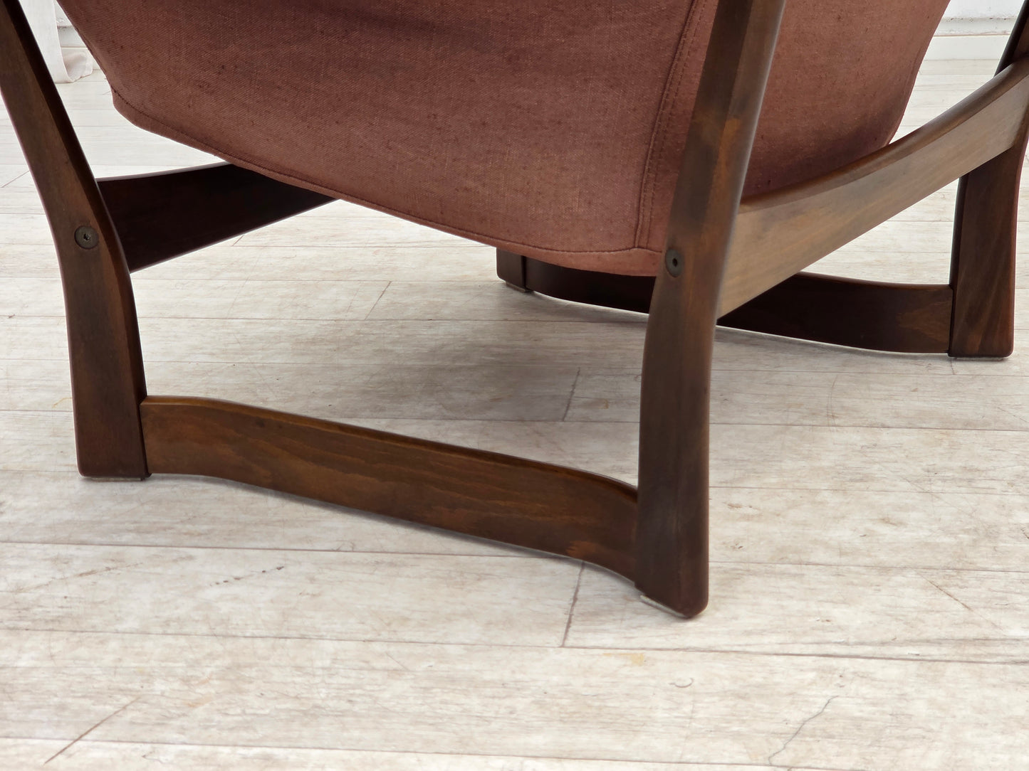 1970s, Norwegian design by Tormod Alnaes, "Trega" loungechair.