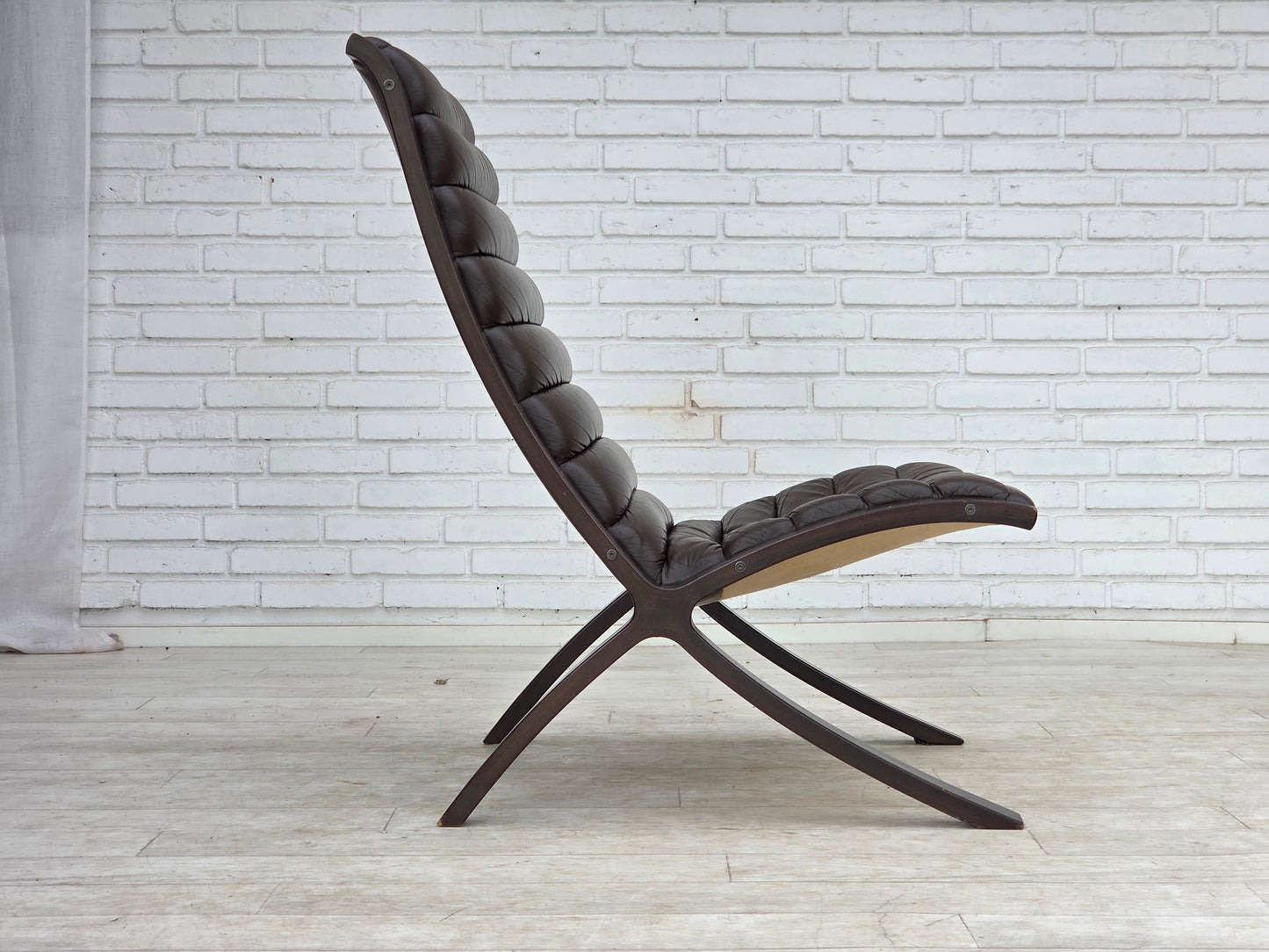 1970s, Danish chair by Peter Hvidt & Orla Mølgaard for Fritz Hansen.