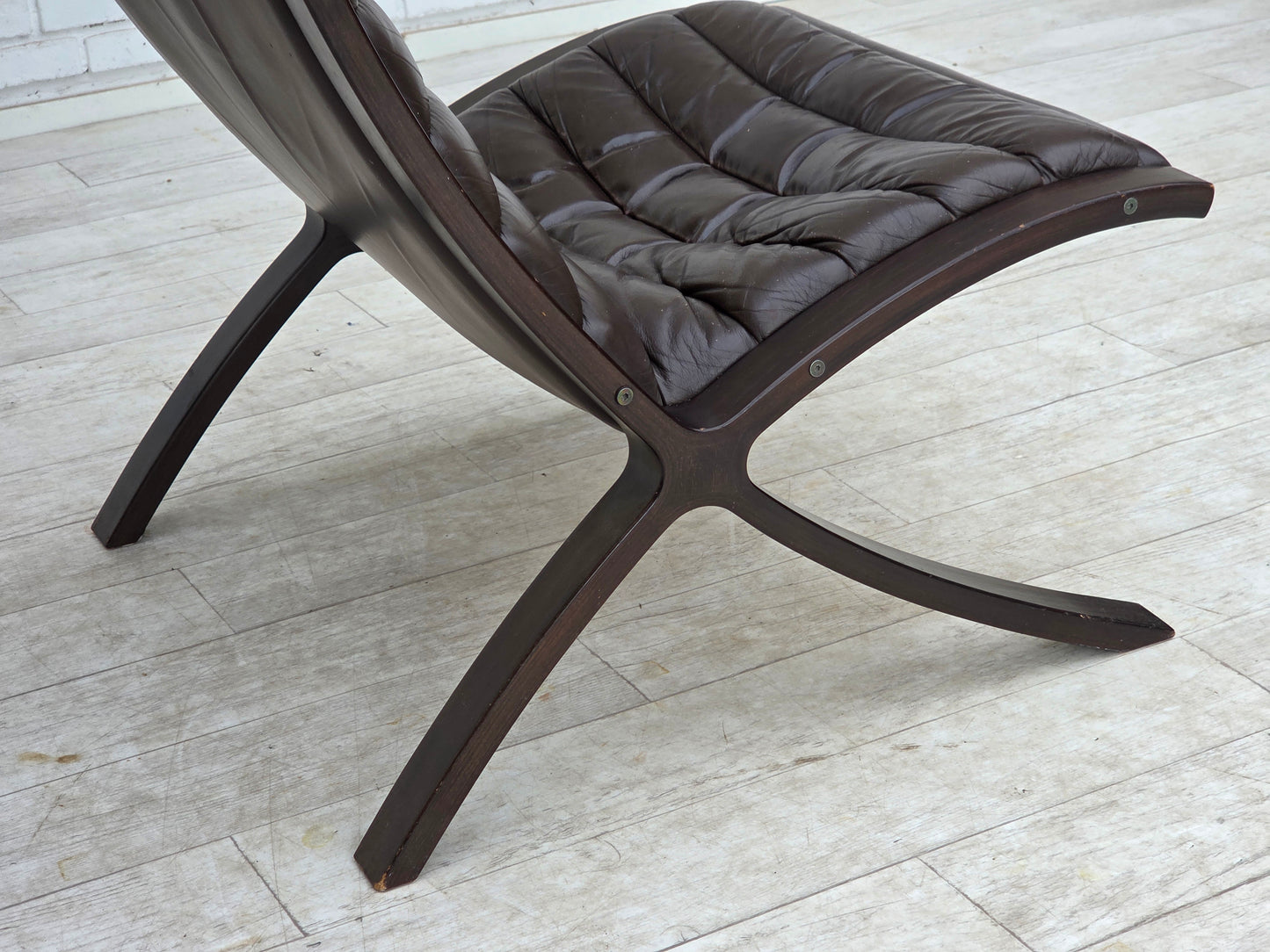 1970s, Danish chair by Peter Hvidt & Orla Mølgaard for Fritz Hansen.