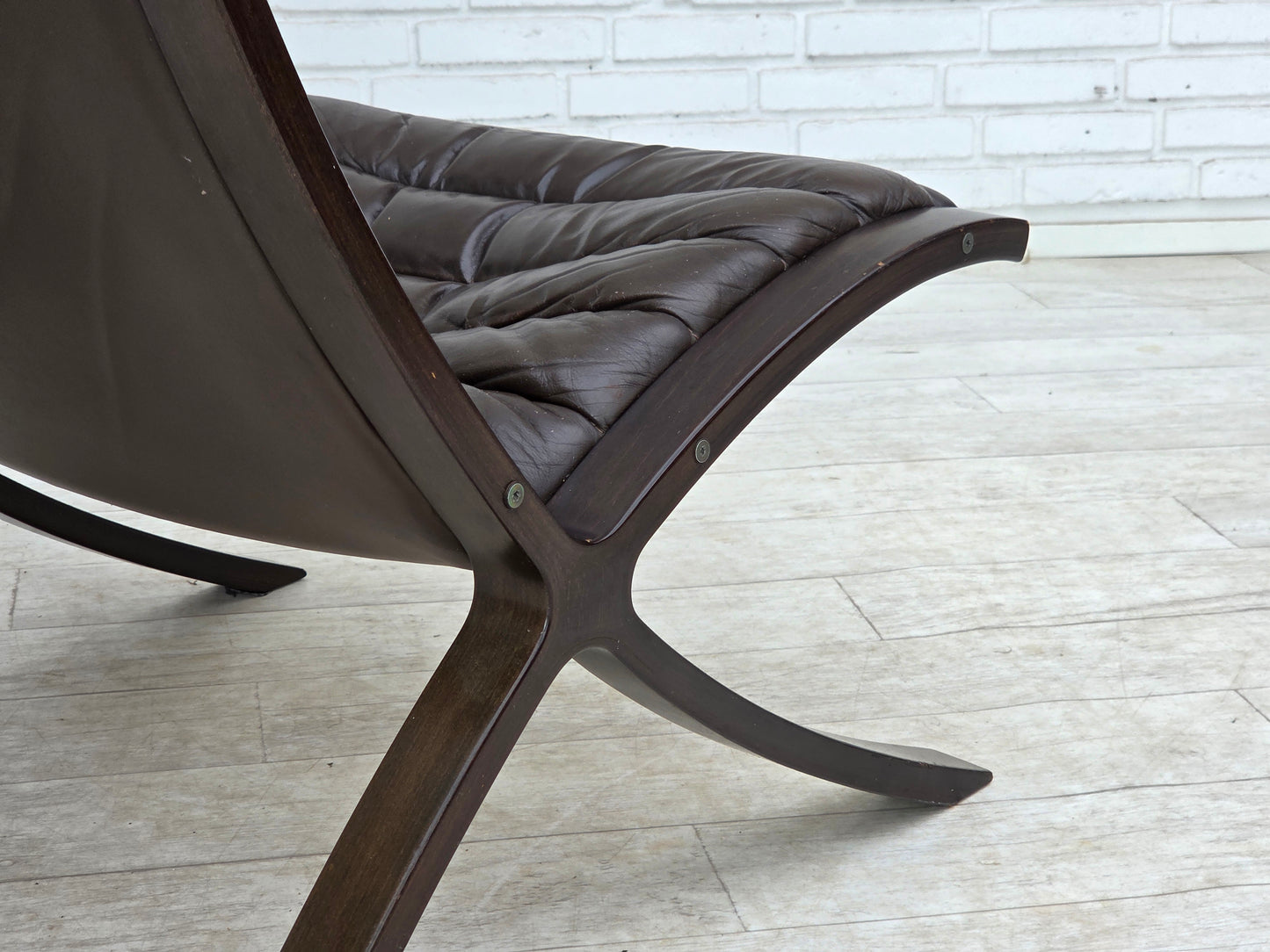 1970s, Danish chair by Peter Hvidt & Orla Mølgaard for Fritz Hansen.