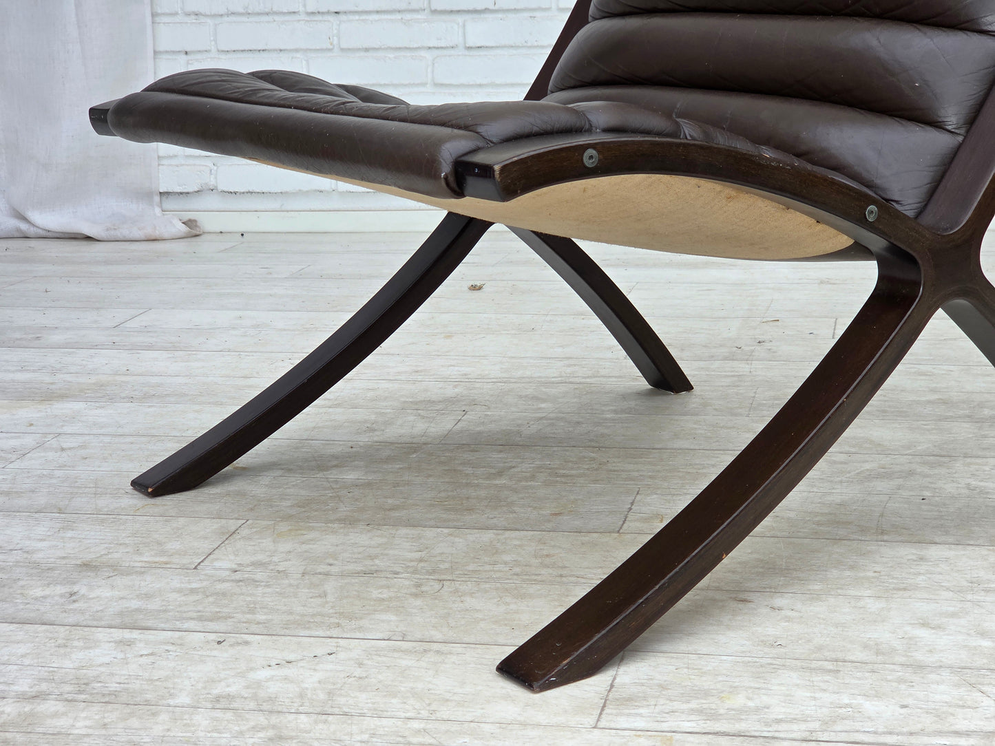 1970s, Danish chair by Peter Hvidt & Orla Mølgaard for Fritz Hansen.