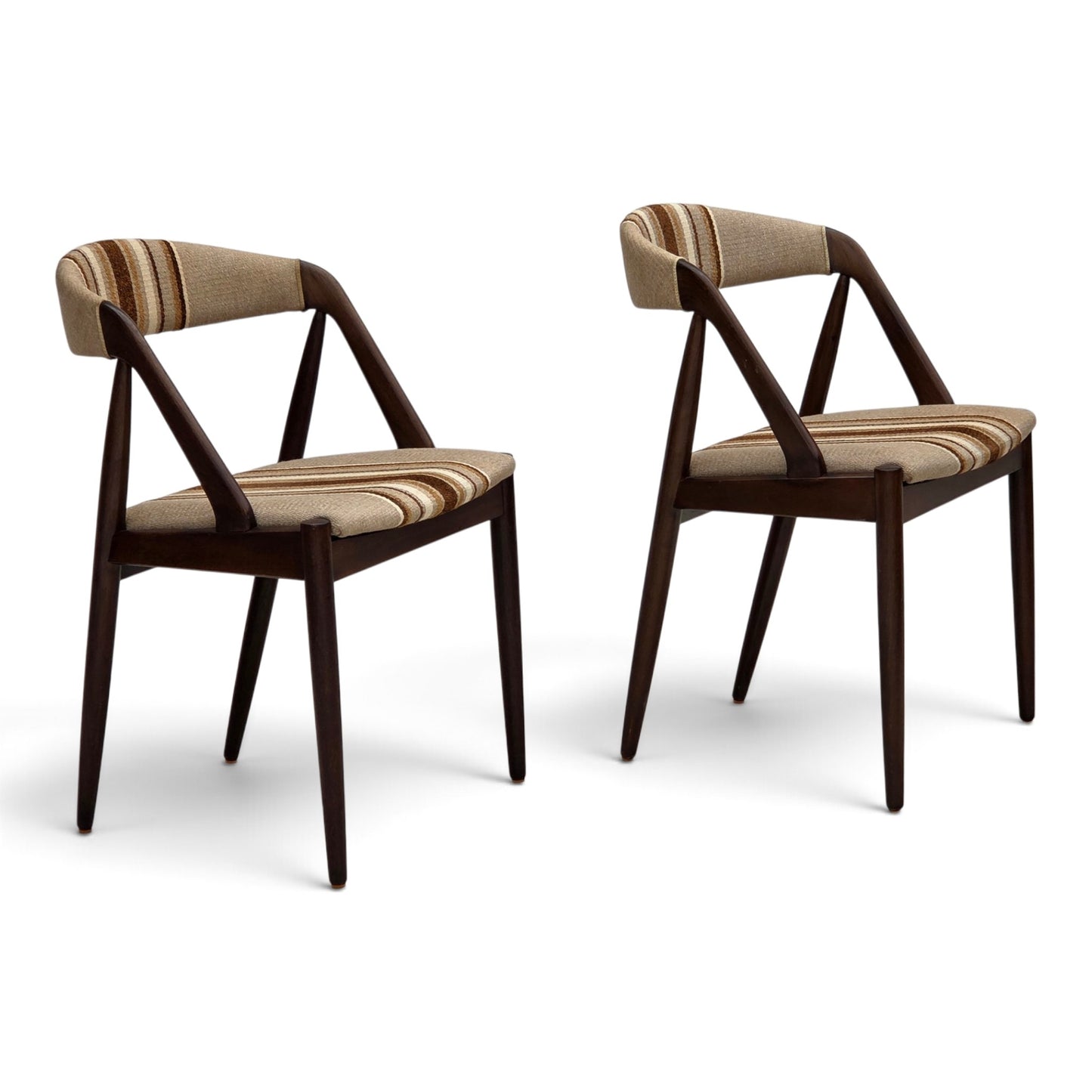 1960s, Danish design by Kai Kristensen, model 31, pair of armchairs.