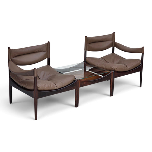1970s, Danish design by Kristian Vedel, modular sofa, model Modus.