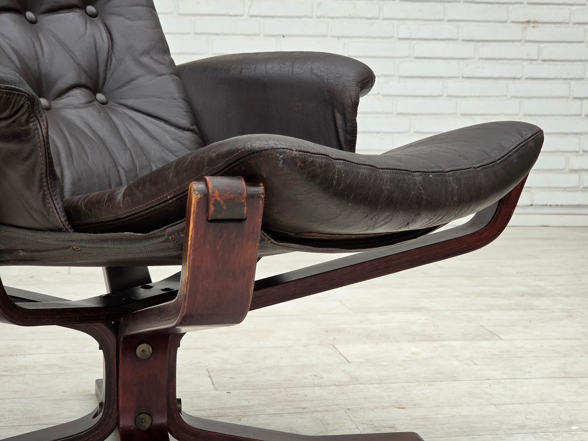 1970s, Norwegian chair by Sigurd Ressel, model "Falcon".