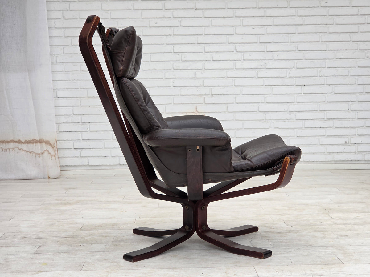 1970s, Norwegian chair by Sigurd Ressel, model "Falcon".