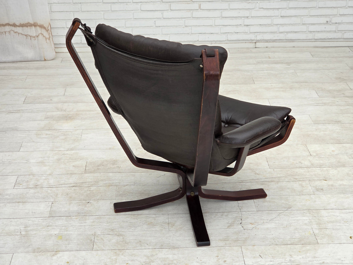 1970s, Norwegian chair by Sigurd Ressel, model "Falcon".