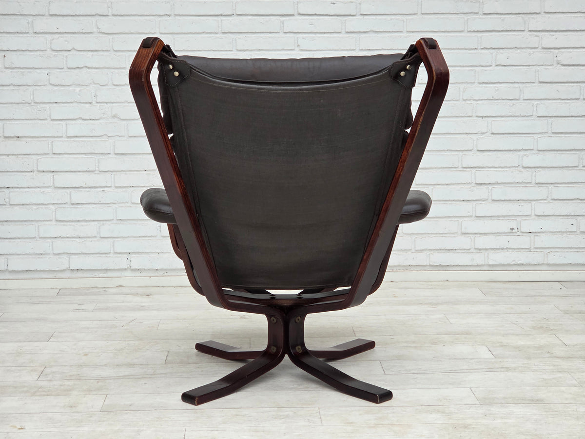 1970s, Norwegian chair by Sigurd Ressel, model "Falcon".