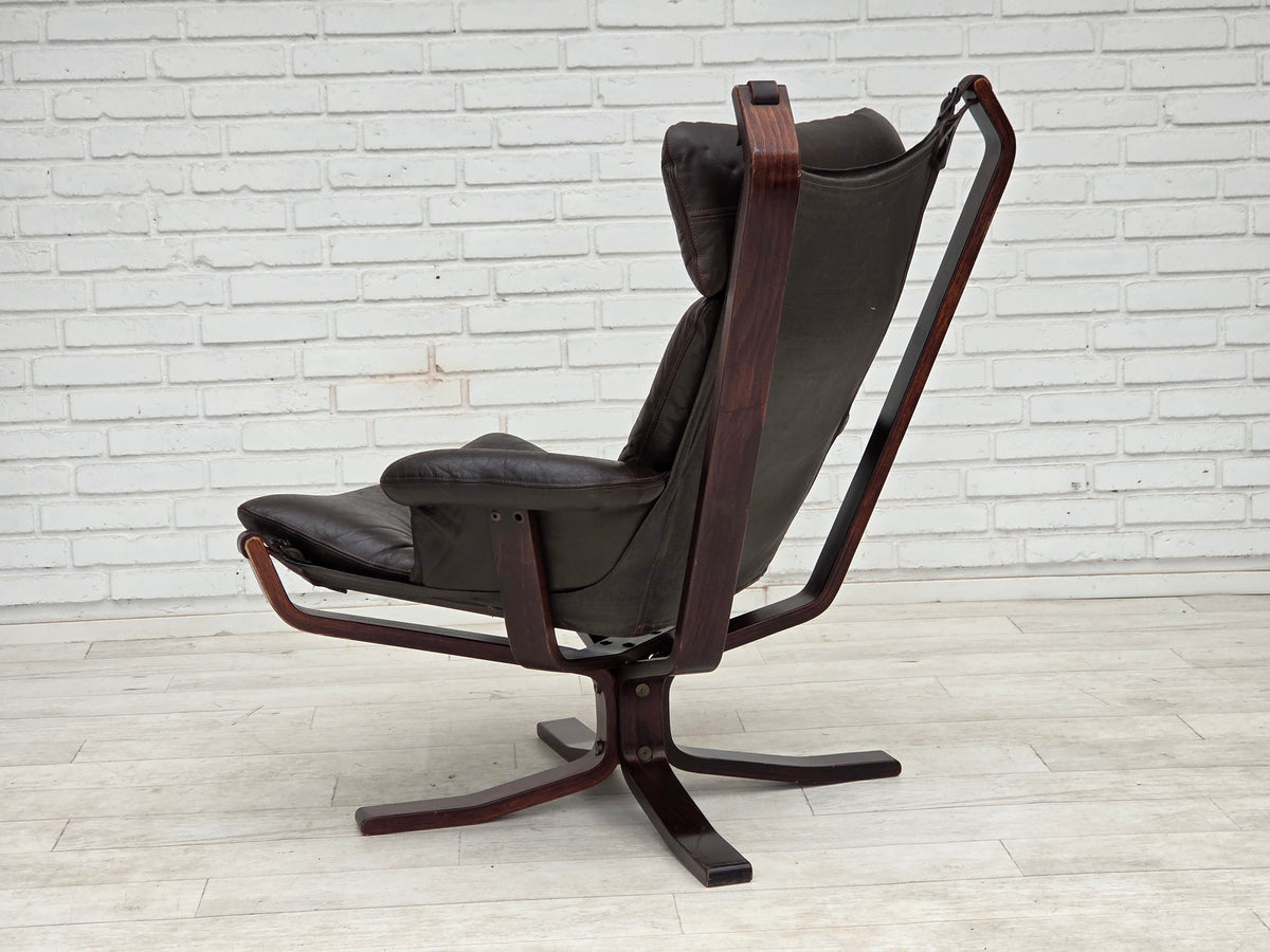 1970s, Norwegian chair by Sigurd Ressel, model "Falcon".