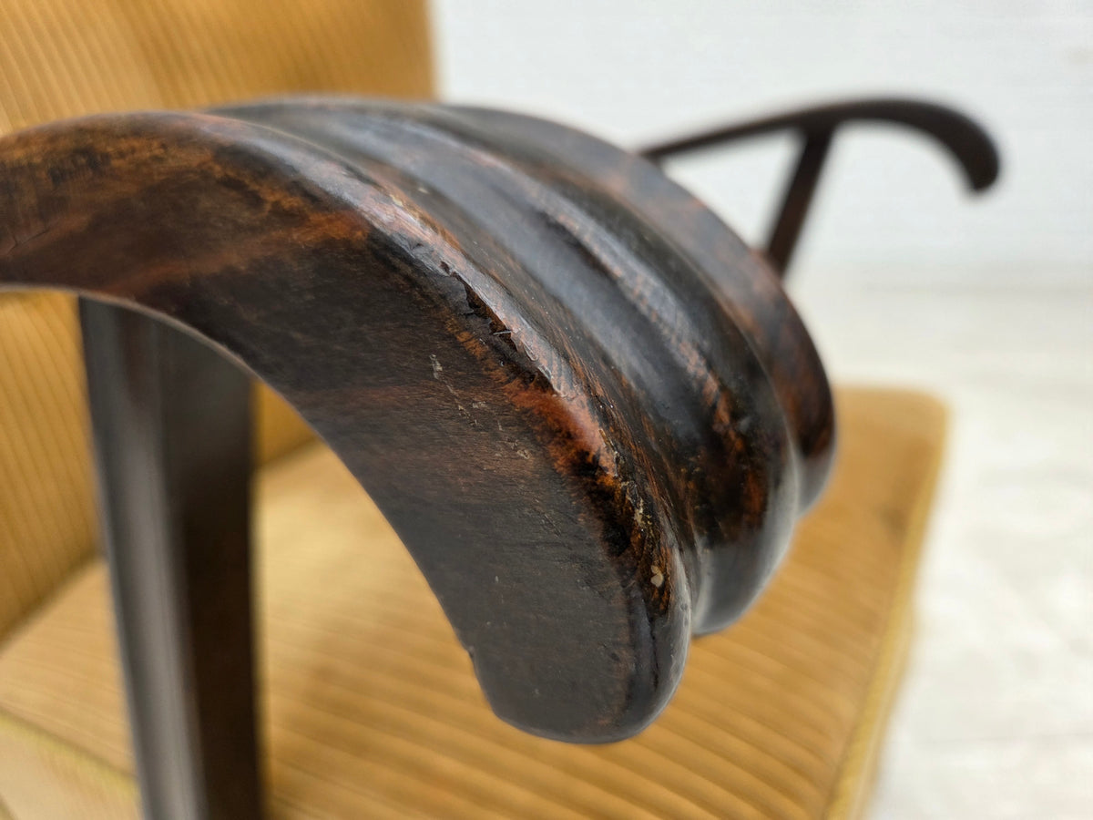 1950s, Danish armchair, furniture corduroy, beech wood.
