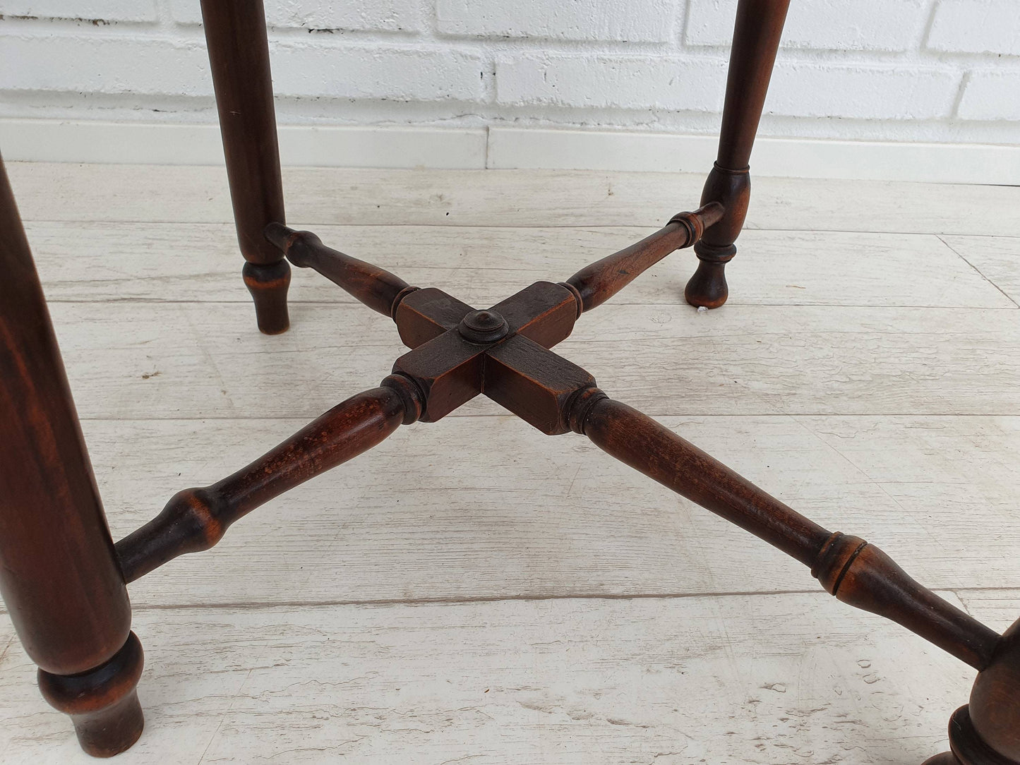 1950s, set of 6 pcs, original Danish country style chairs.