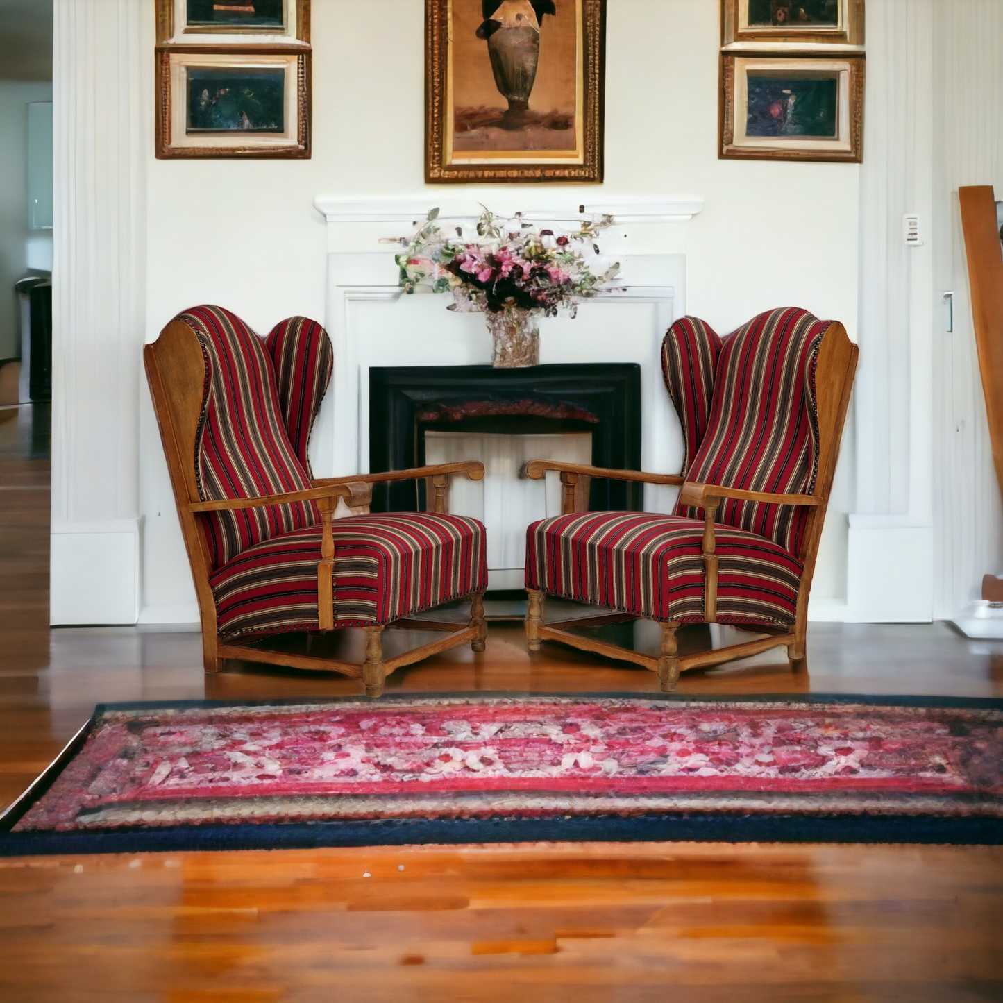 1960s, Vintage Danish, pair of relax chair, original condition.