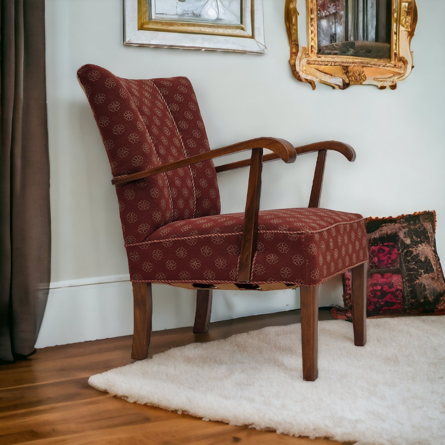 1950s, Danish design, original armchair in very good condition.