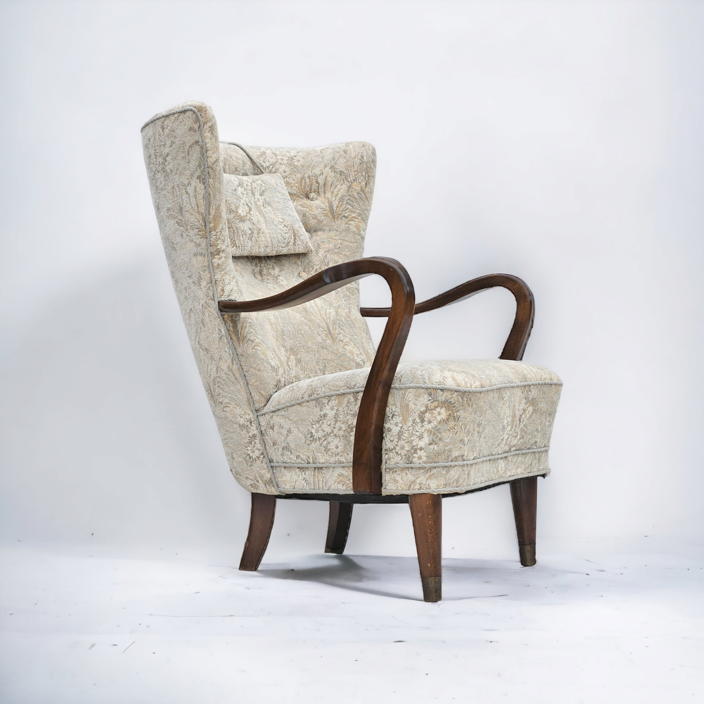 1960s, Danish design by Alfred Christensen for Slagelse Møbelværk, armchair in good condition.