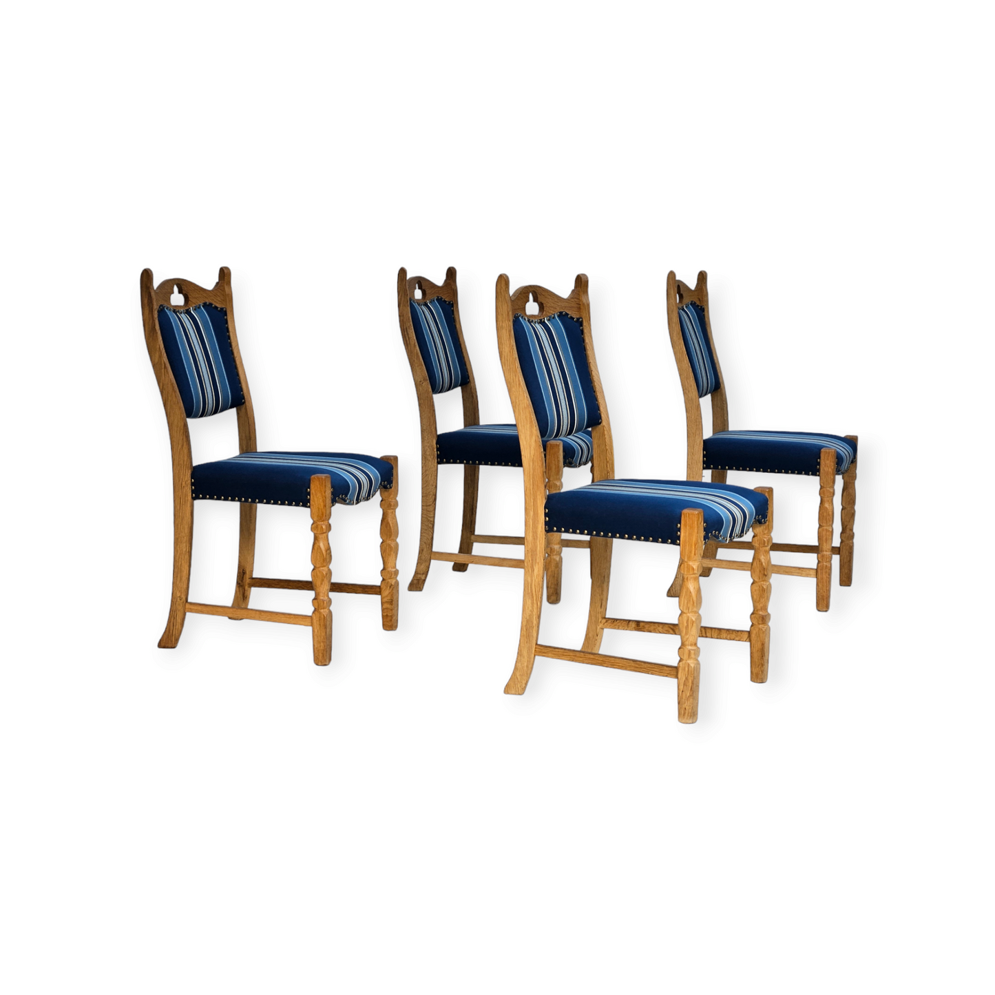 1960s, set of 4 pcs Danish dinning chairs, original very good condition.