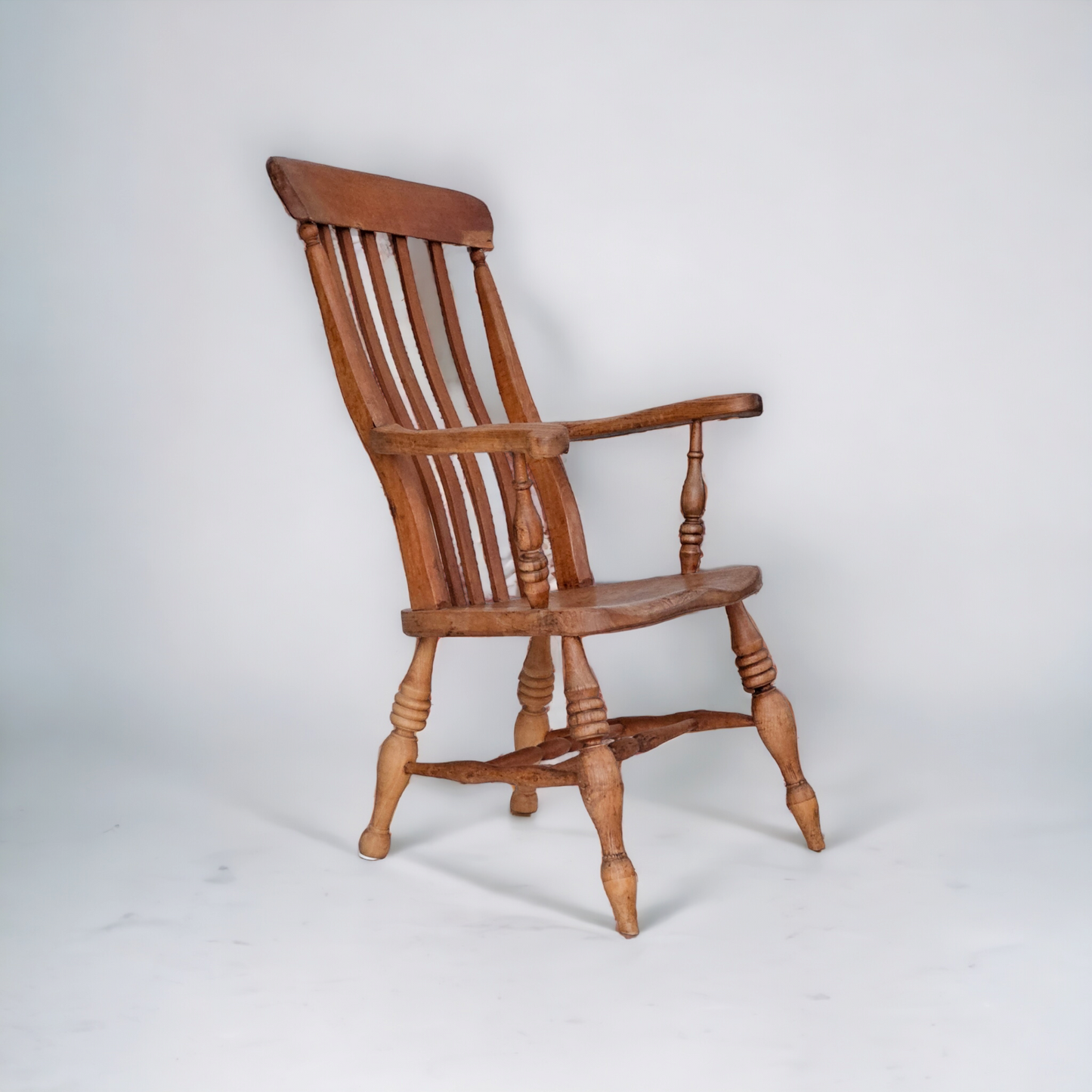 1950s, Scandinavian design, wood armchair, ash wood, oak wood.