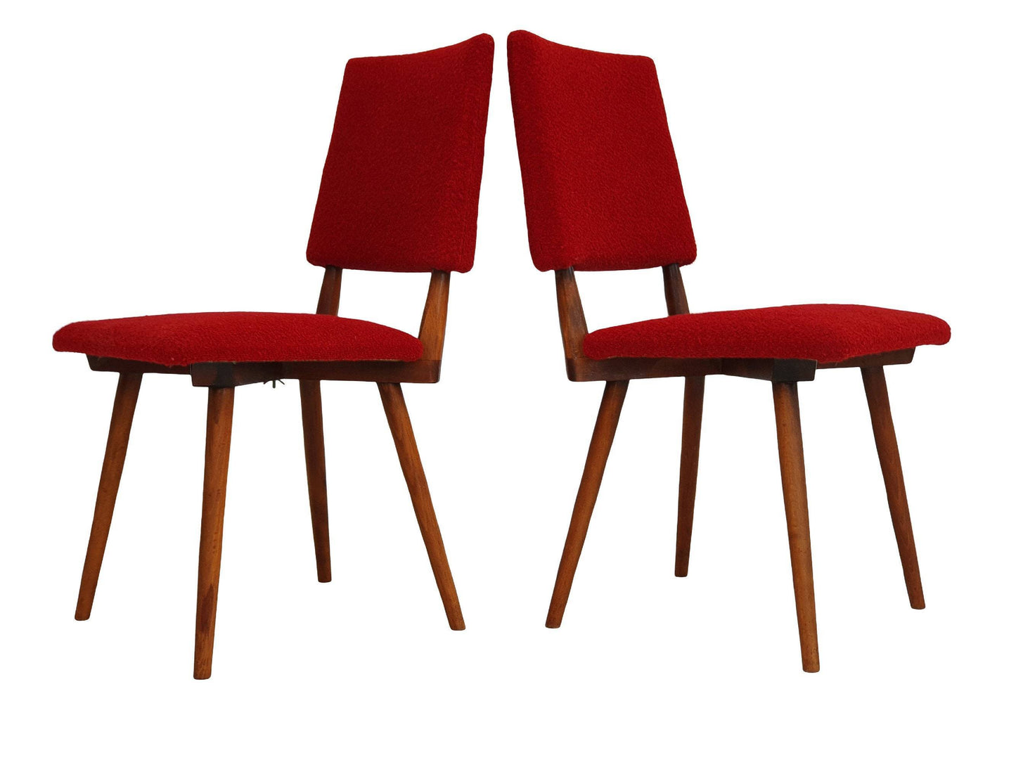 1960s, Art Deco chairs, pair of two, original good condition.