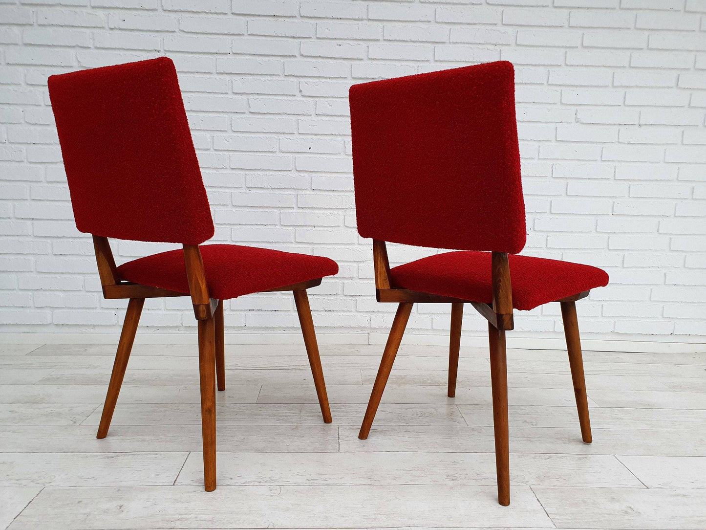 1960s, Art Deco chairs, pair of two, original good condition.