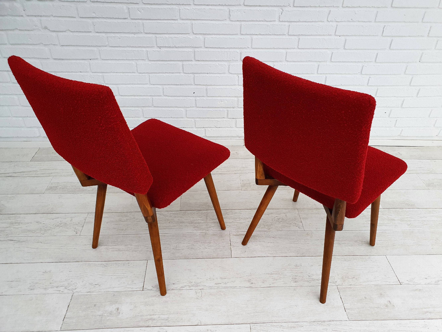 1960s, Art Deco chairs, pair of two, original good condition.