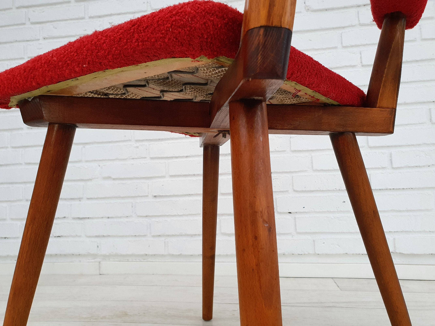 1960s, Art Deco chairs, pair of two, original good condition.