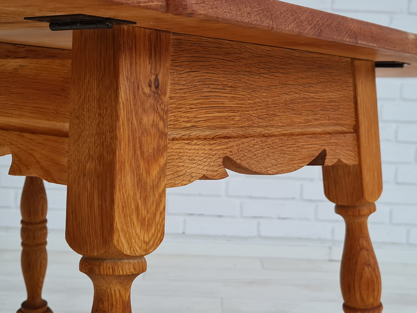 1960s, coffee table, Danish design, Henning Kjærnulf style, oak wood.