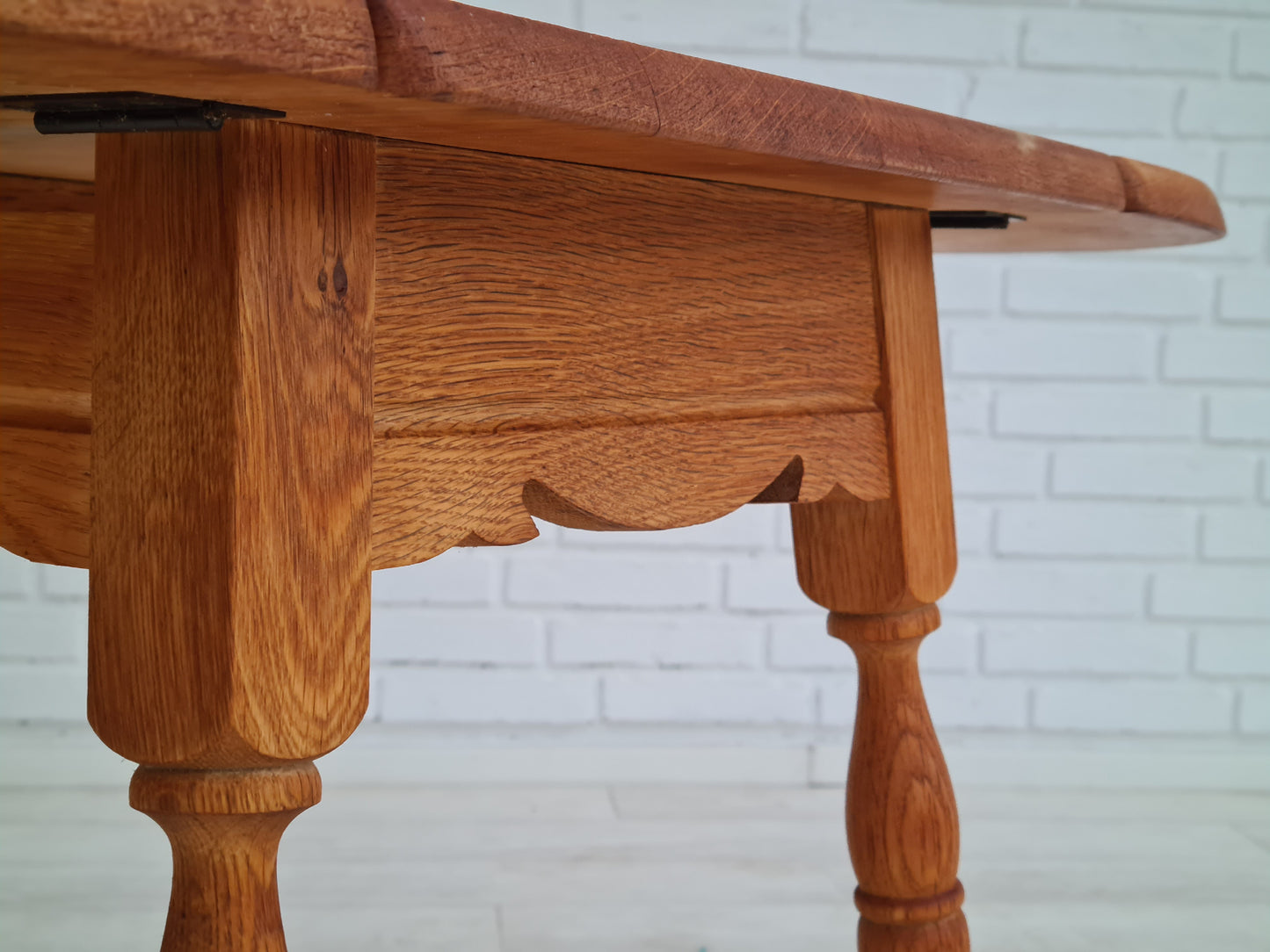 1960s, coffee table, Danish design, Henning Kjærnulf style, oak wood.