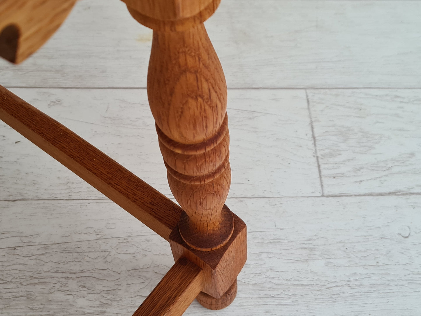 1960s, coffee table, Danish design, Henning Kjærnulf style, oak wood.